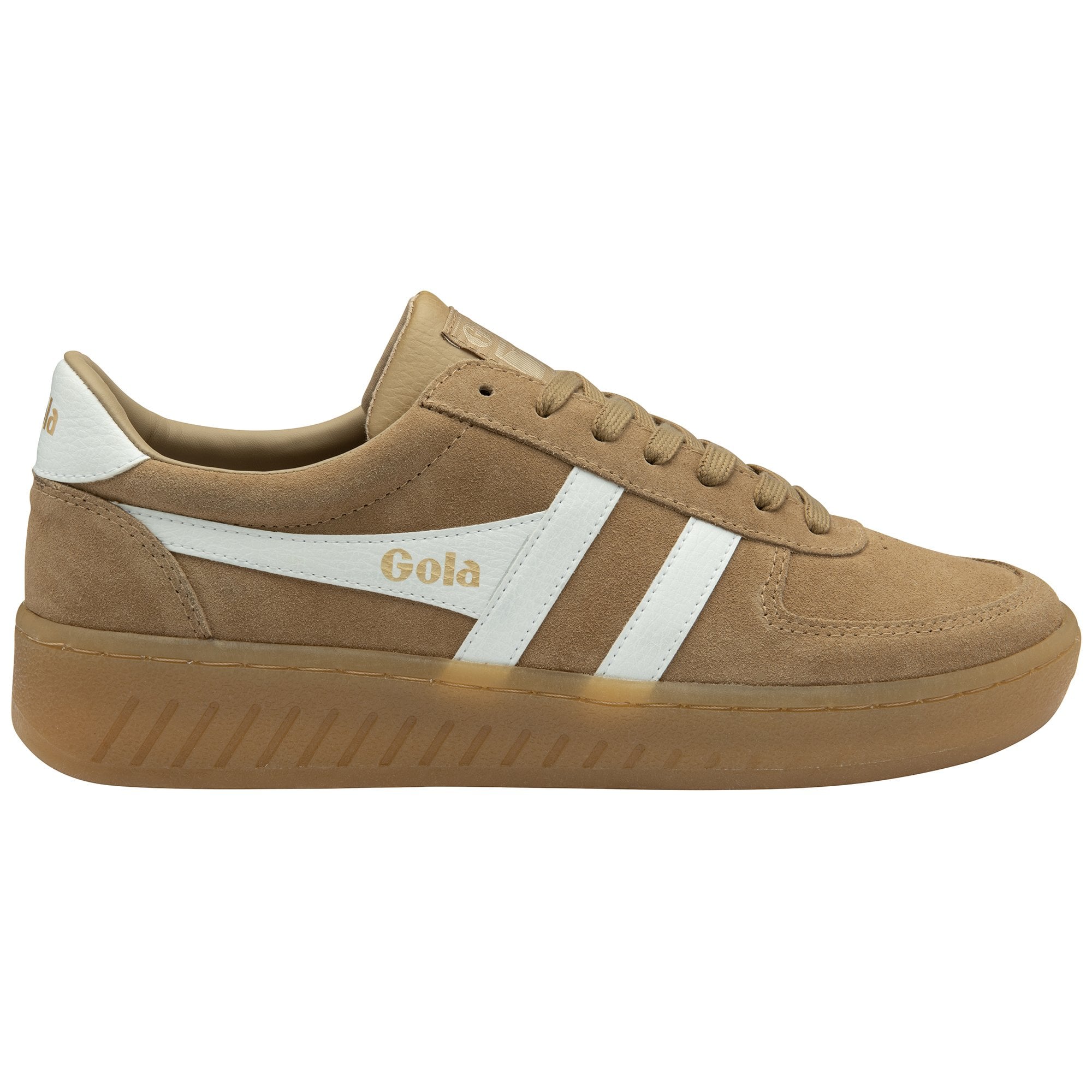 gola-grandslam-wildleder-sneaker-f-r-herren-hellkaramell-wei image 1