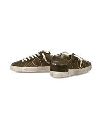 philippe-model-prsx-herren-sneaker-vert-militaire image 4