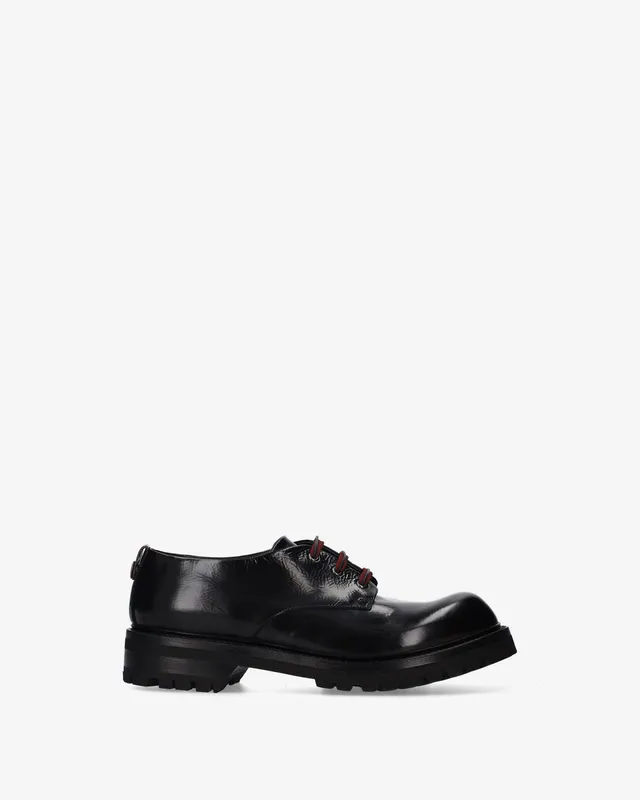 premiata-derby-platform-black-herrenschuh-leder image 1