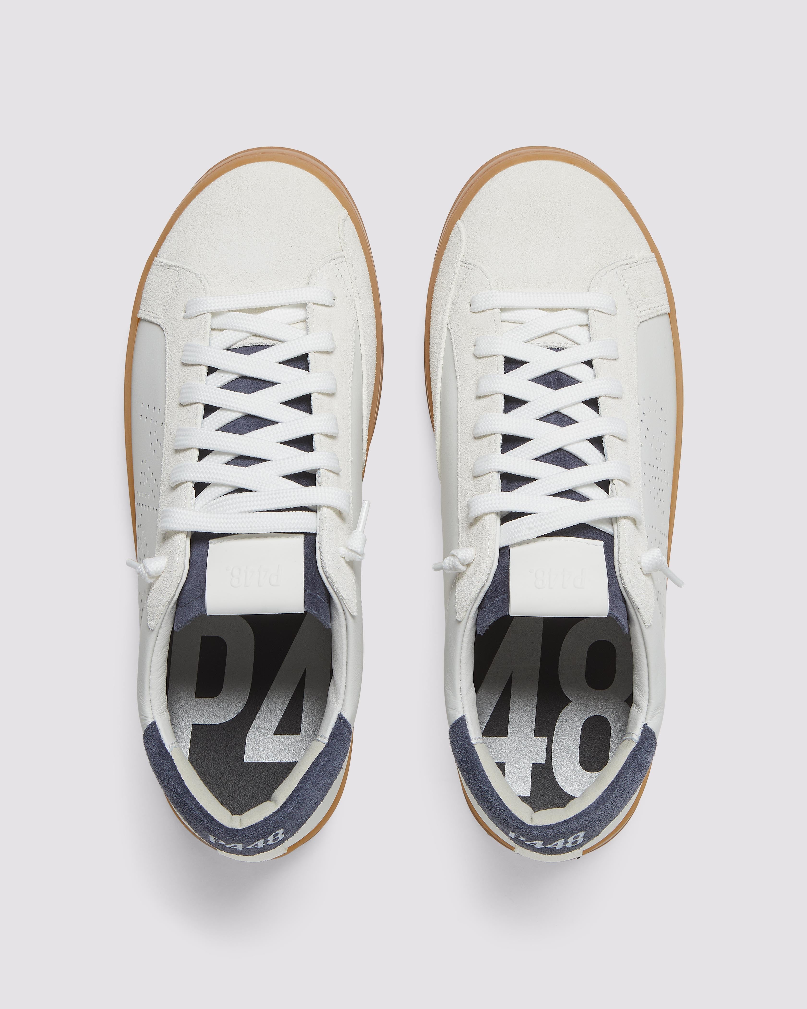 p448-john-harbor-low-top-sneaker-wei-blau image 2