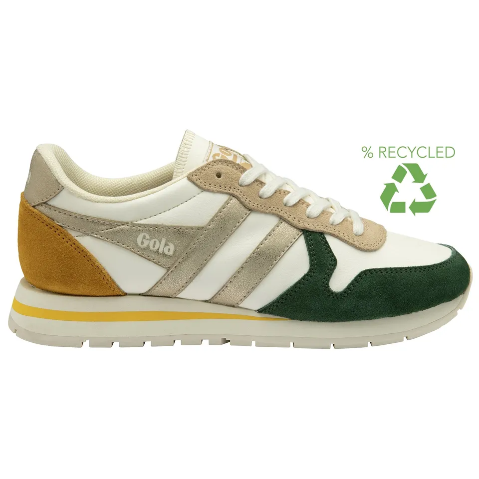 gola-daytona-quadrant-damen-sneaker-creme-tannengr-n-gold image 1