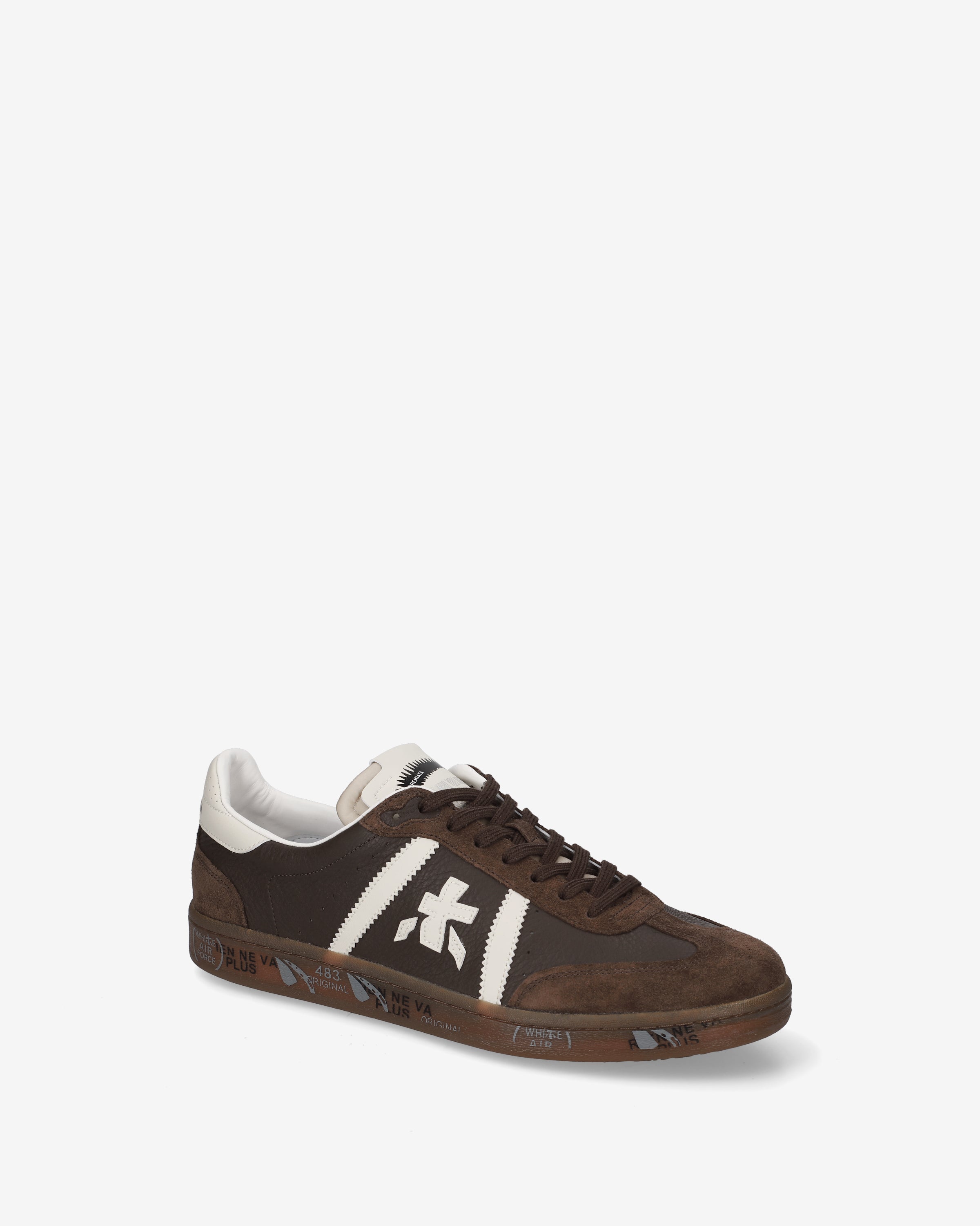 premiata-bonnie-8590-herren-sneaker-leder-suede-brown image 4
