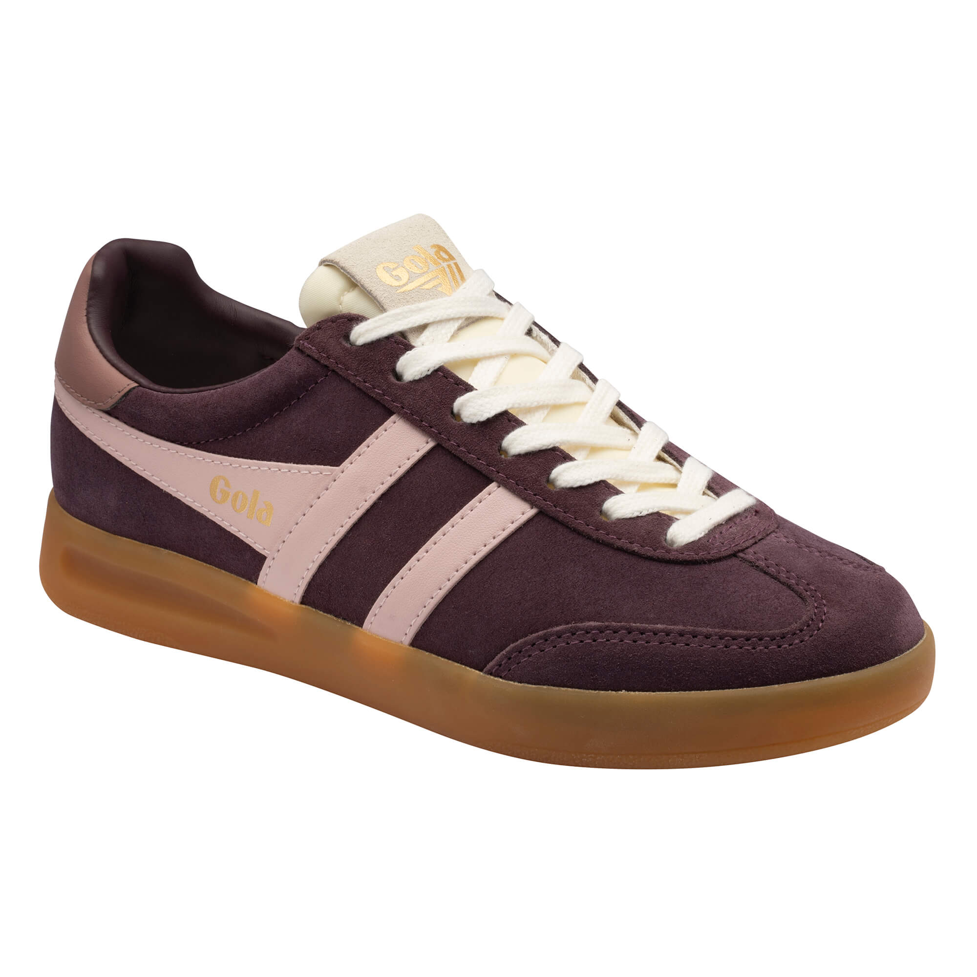 gola-cyclone-damen-sneaker-wildleder-kakao-kreide-pink image 2