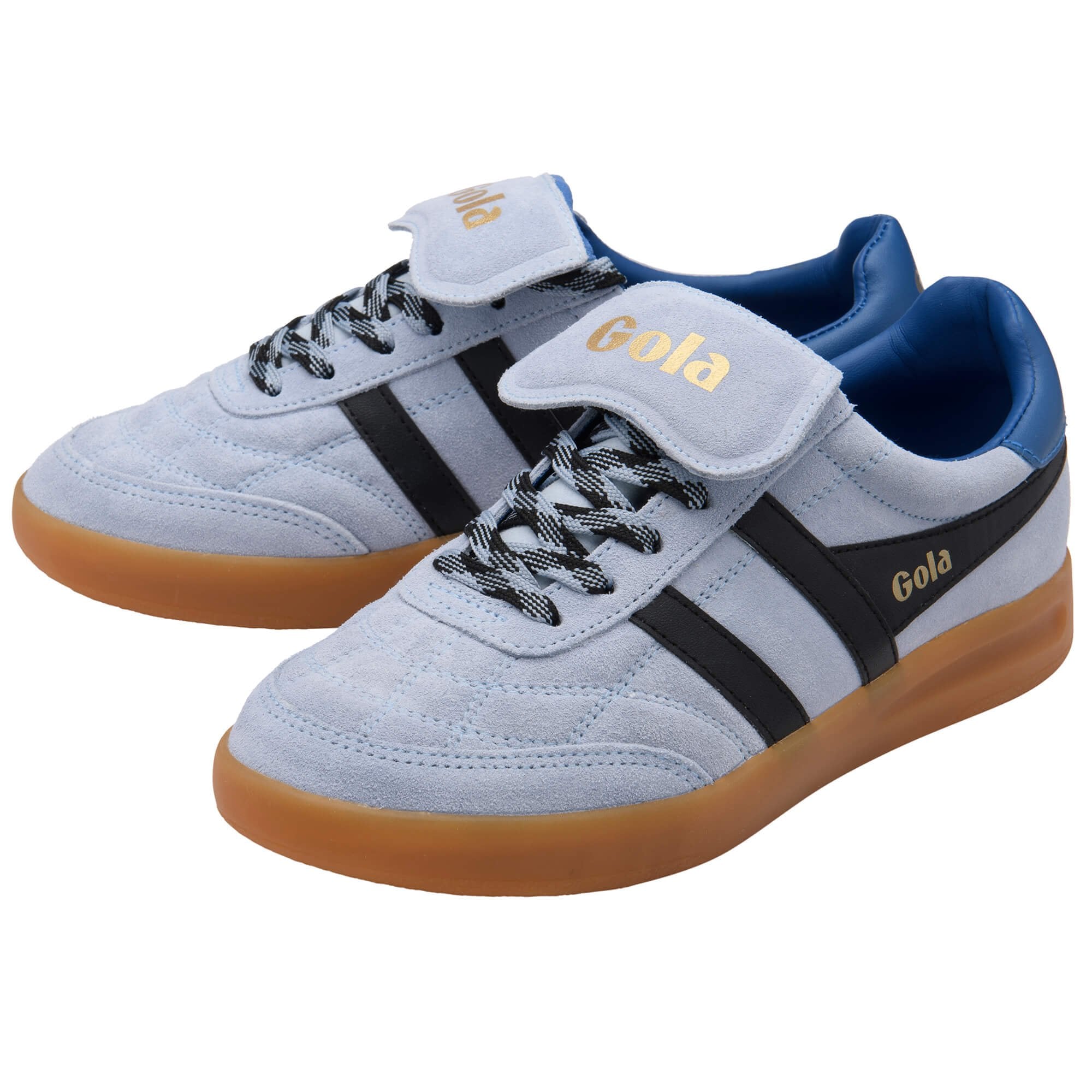 gola-stadia-86-damen-sneaker-hellblau-wildleder image 3