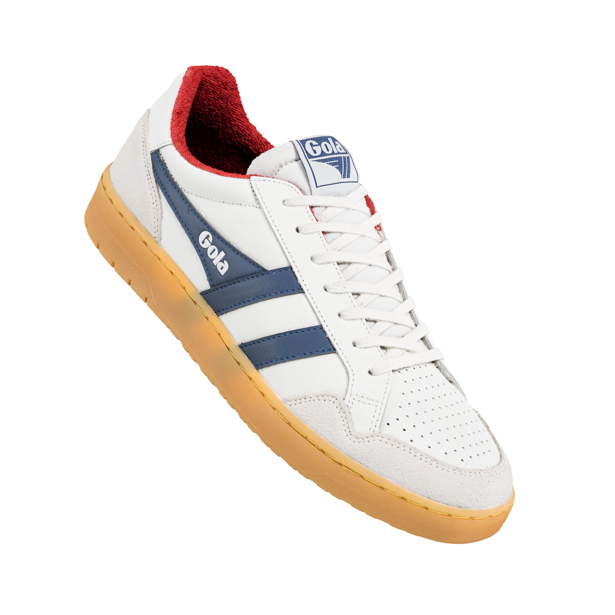 gola-eagle-86-herren-sneaker-wei-navy-dunkelrot image 5