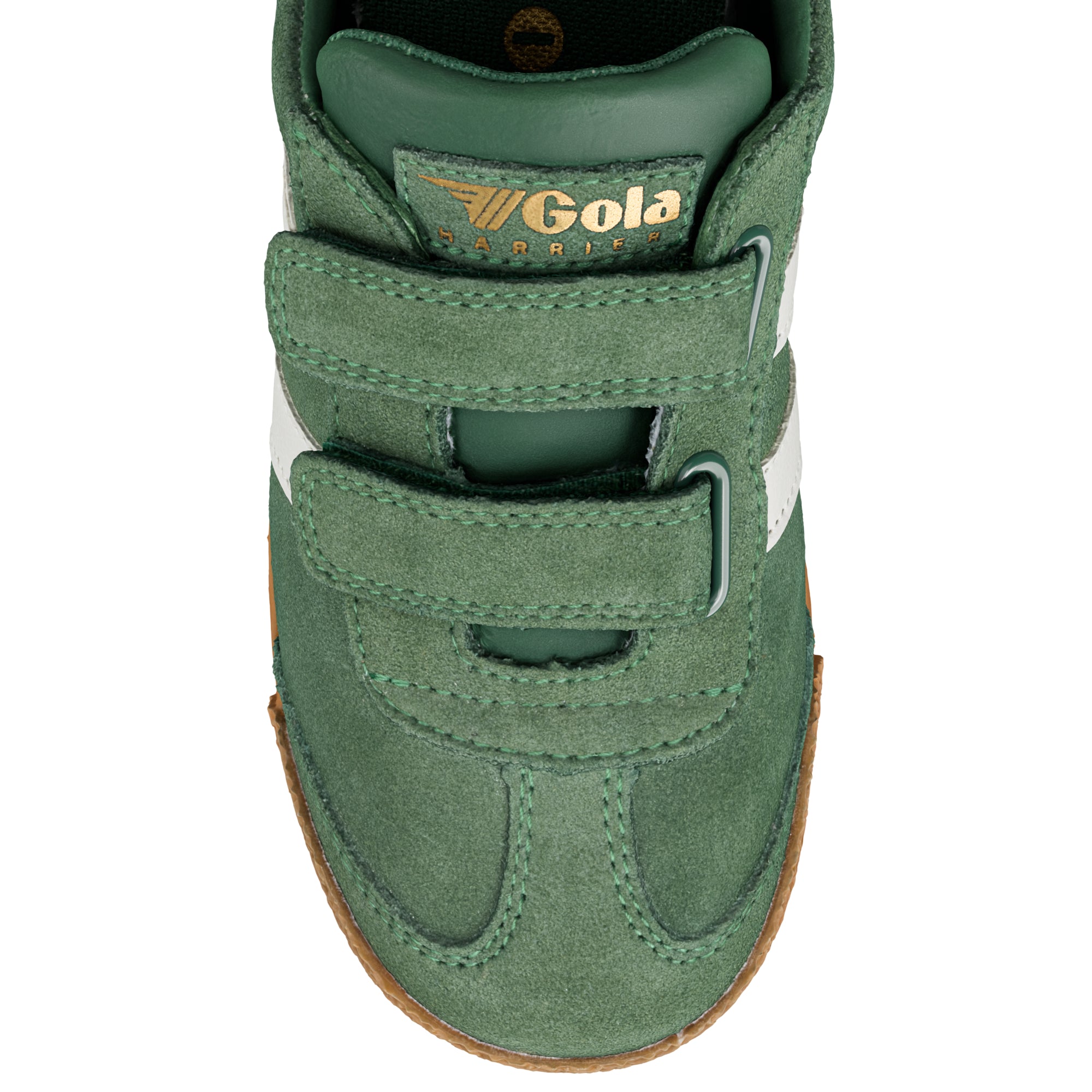 gola-harrier-strap-kinder-sneaker-klett-wildleder-vintage image 4