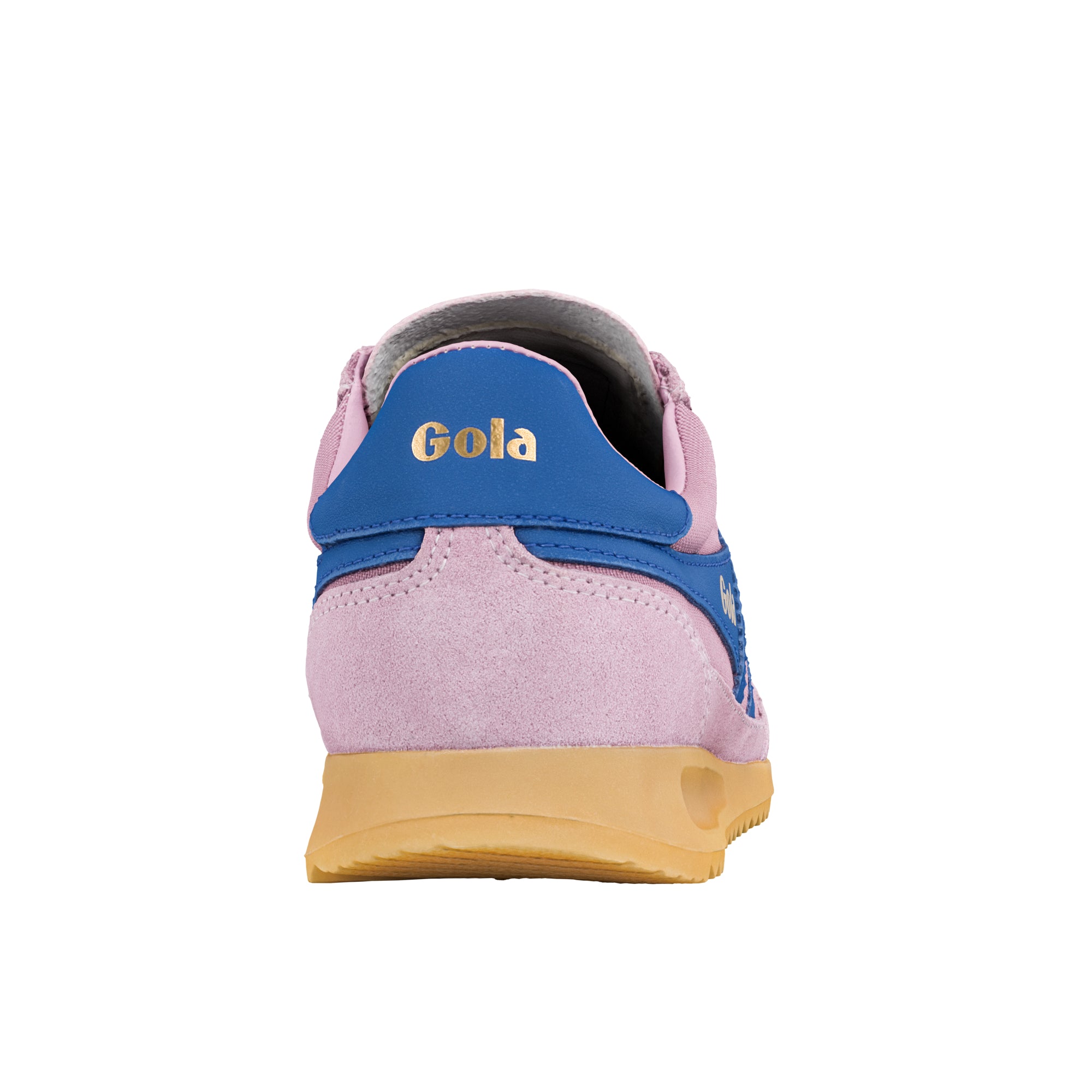gola-tornado-damen-sneaker-bonbonrosa-navy-wildleder image 3