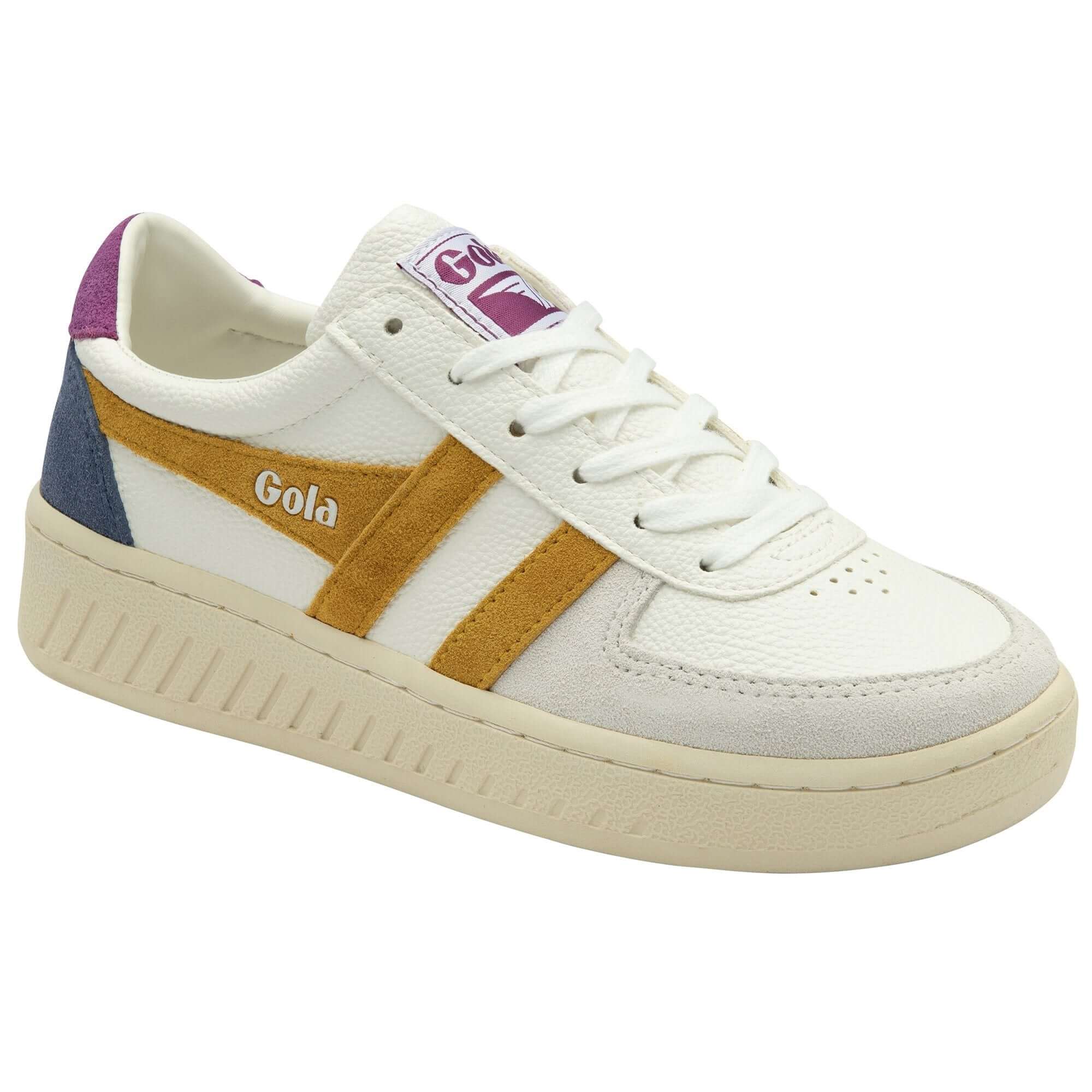 gola-grandslam-trident-sneaker-f-r-damen-wei-aprikose-buttermilch-2 image 2