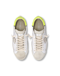 philippe-model-prsx-sneaker-herren-wei-gelb-fluo image 6