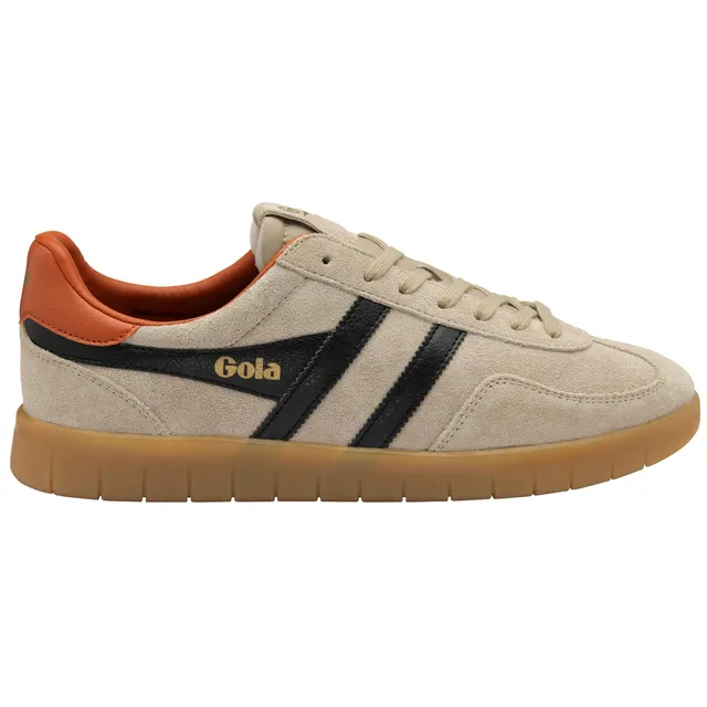 gola-atlas-herren-sneaker-wildleder-beige-schwarz-orange image 1