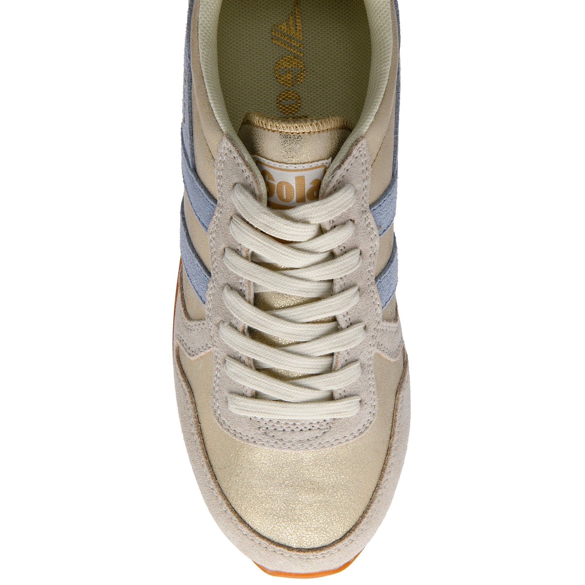 gola-daytona-blaze-damen-sneaker-gold-hellblau-bonbon image 5