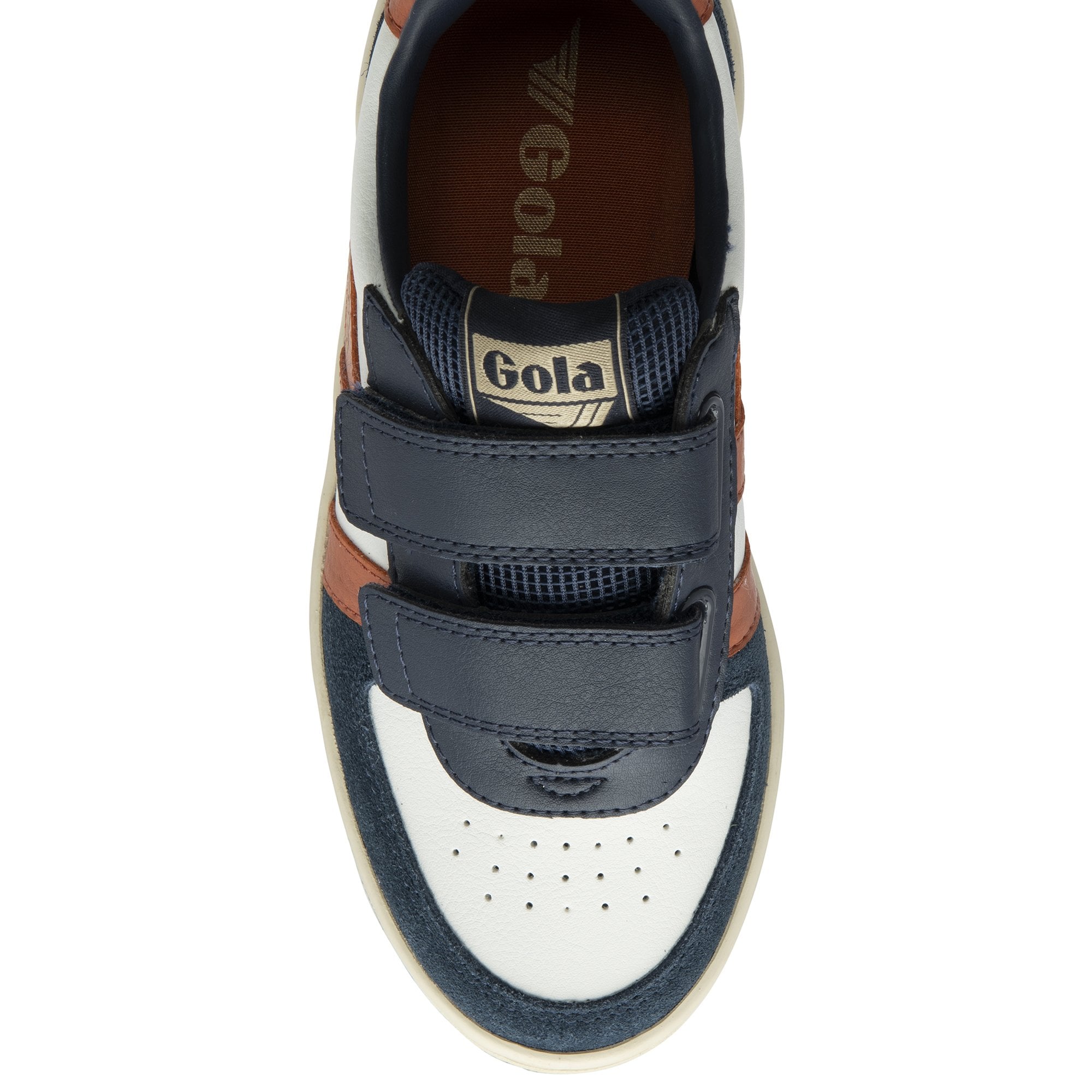 gola-hawk-strap-kinder-sneaker-wei-navy-orange image 5