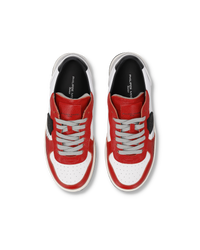philippe-model-pgal-junior-sneaker-wei-rot-schwarz image 5
