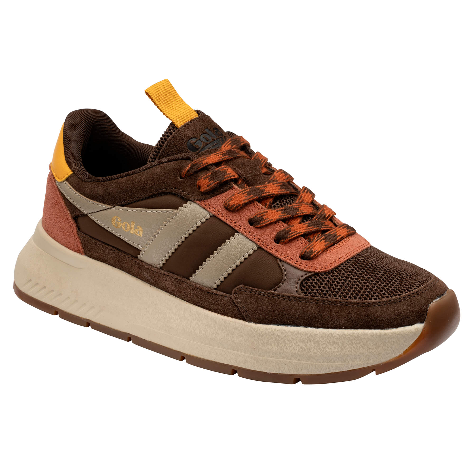gola-phoenix-sneaker-f-r-damen-wildleder-nylon-mesh image 2