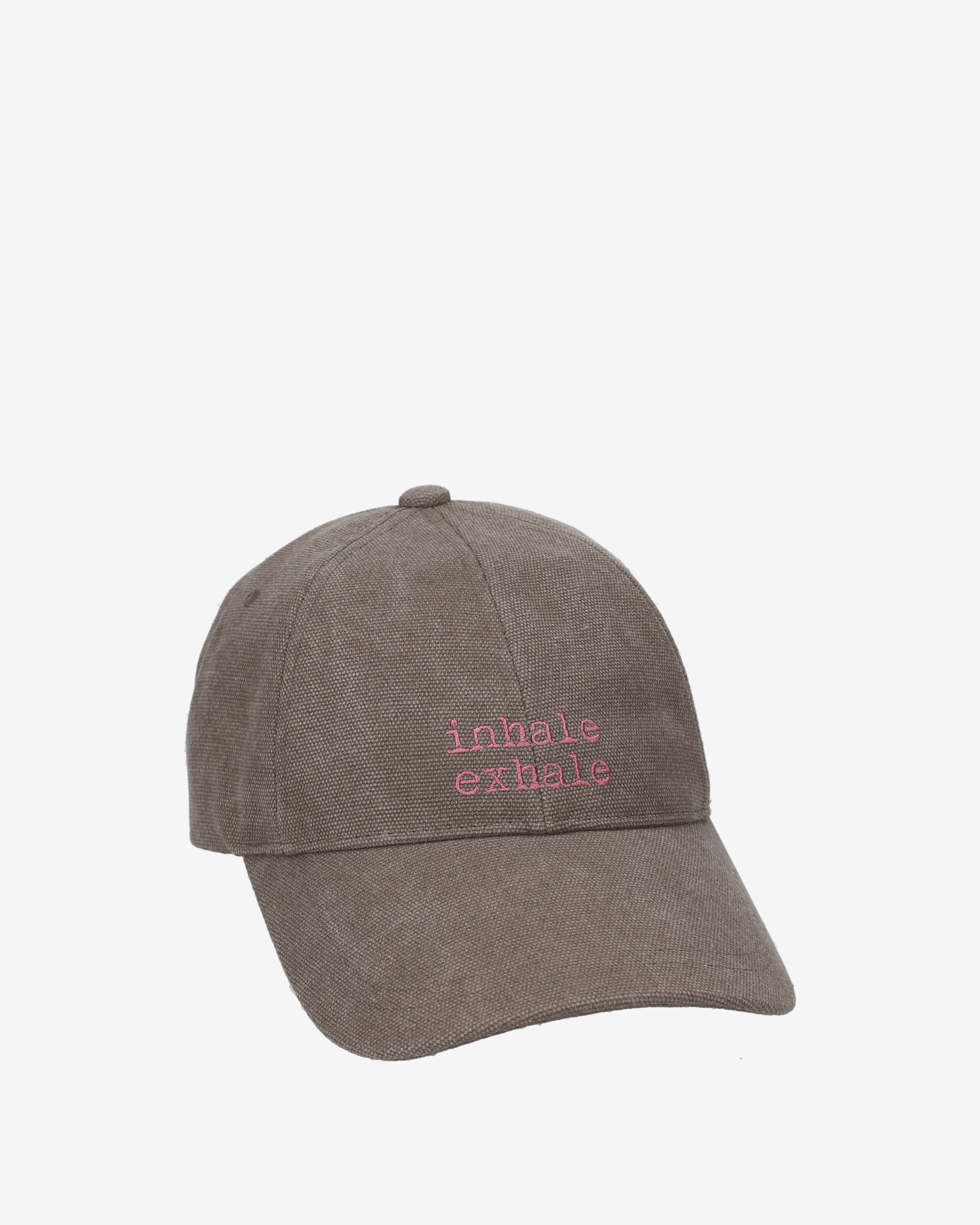 premiata-inhale-exhale-baseball-cap-taupe image 4