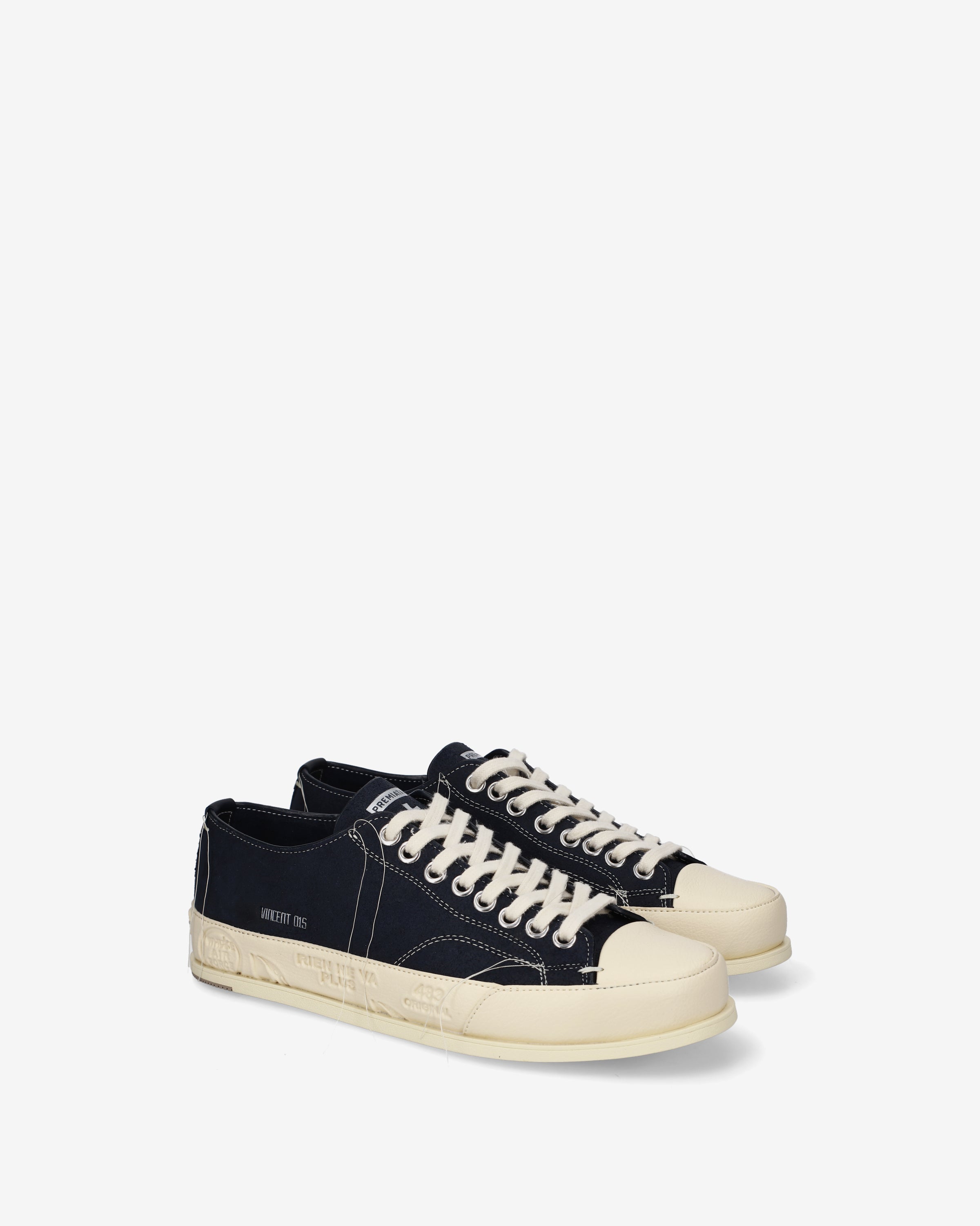 premiata-vincent-015-herren-sneaker-navy-leder image 2