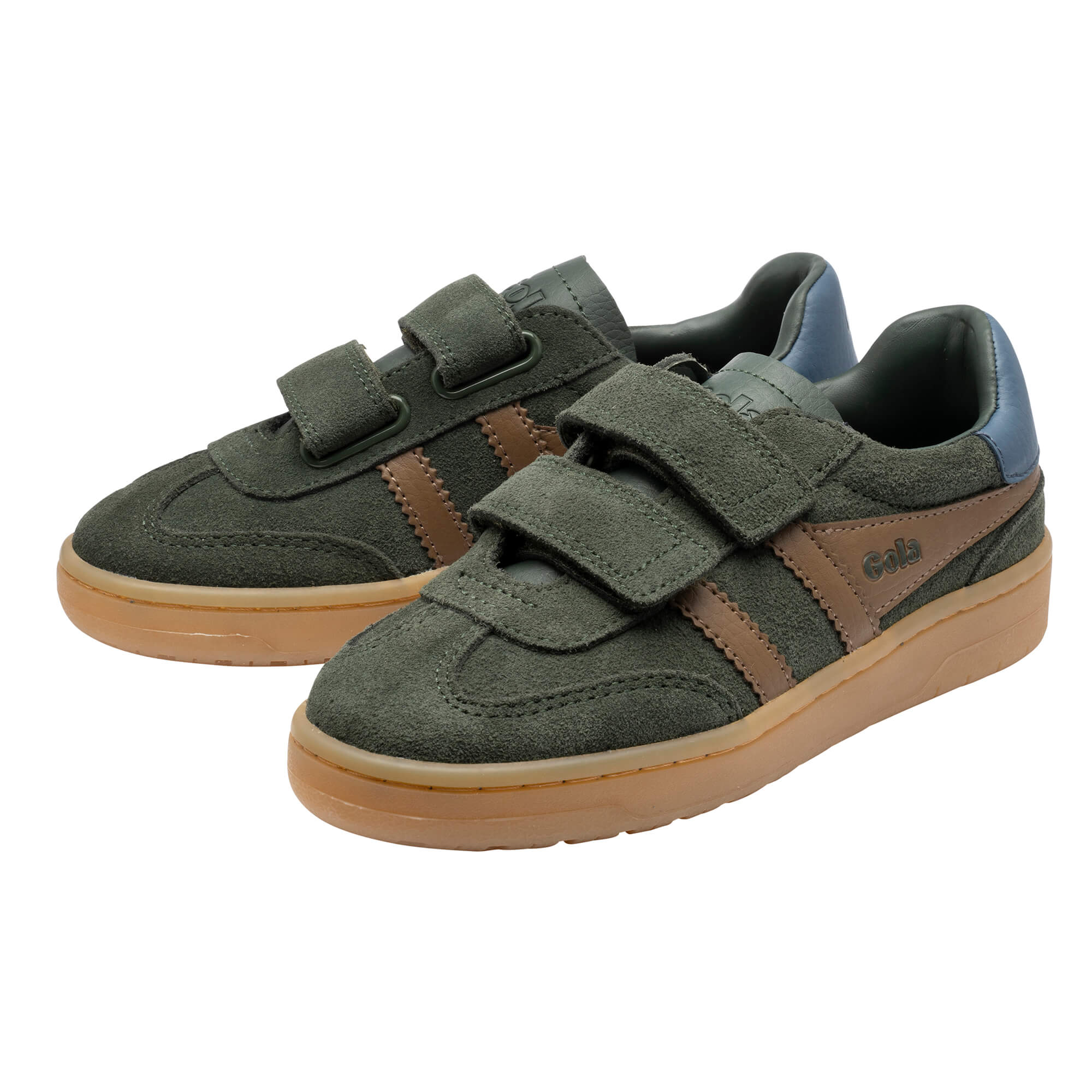 gola-viper-strap-kinder-sneaker-khaki-tabak image 3