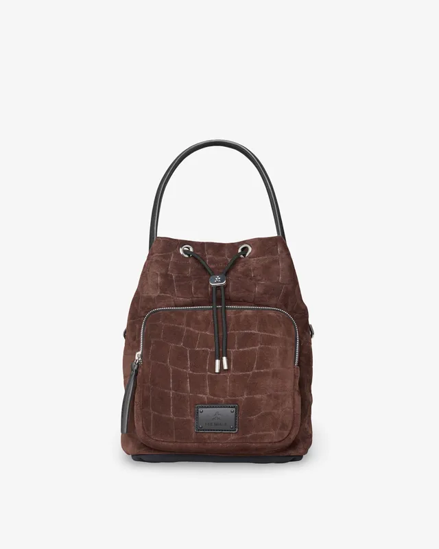 premiata-mia-2182s-rucksack-damen-braun-kroko-texture image 1