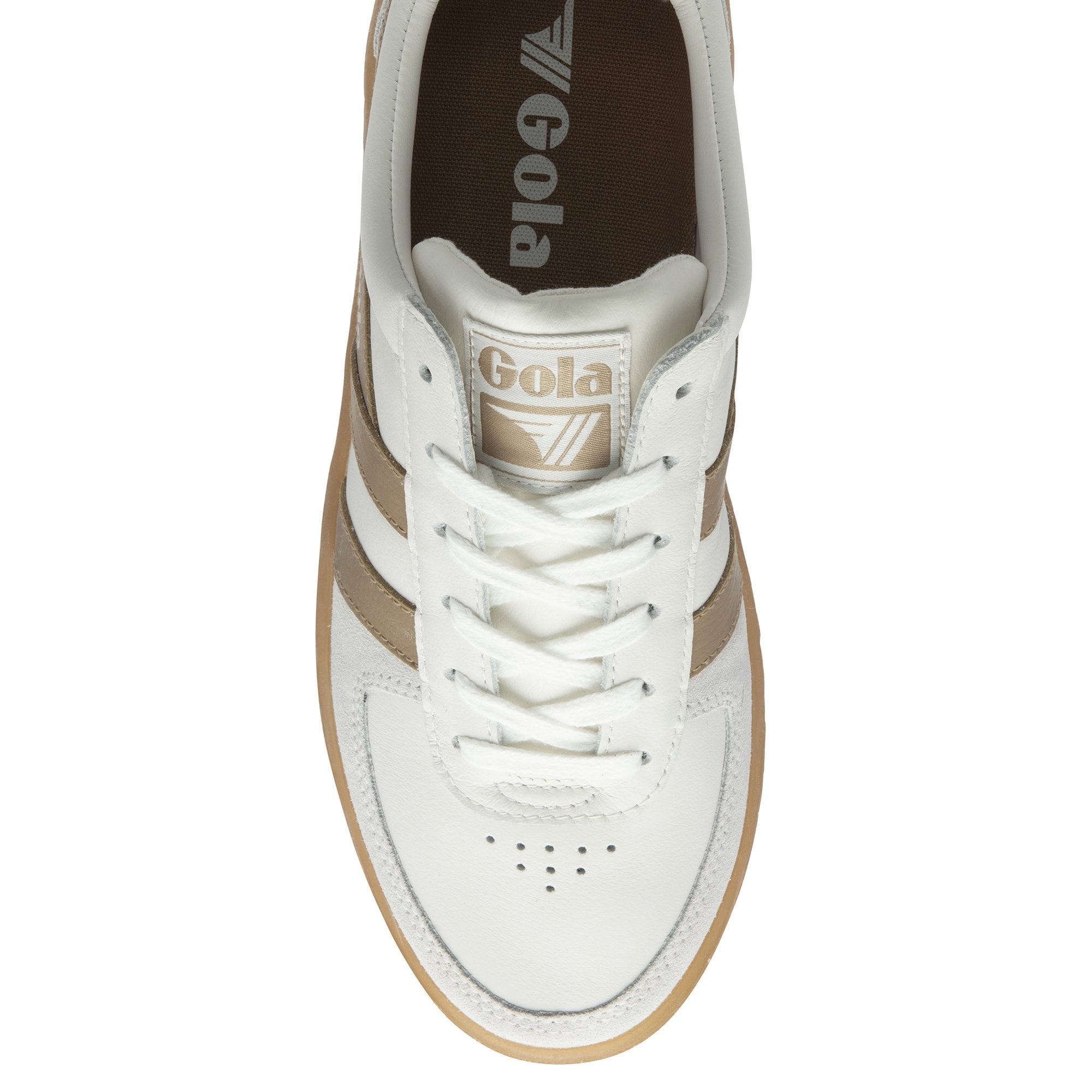 gola-grandslam-elite-damen-sneaker-wei-karamell image 5