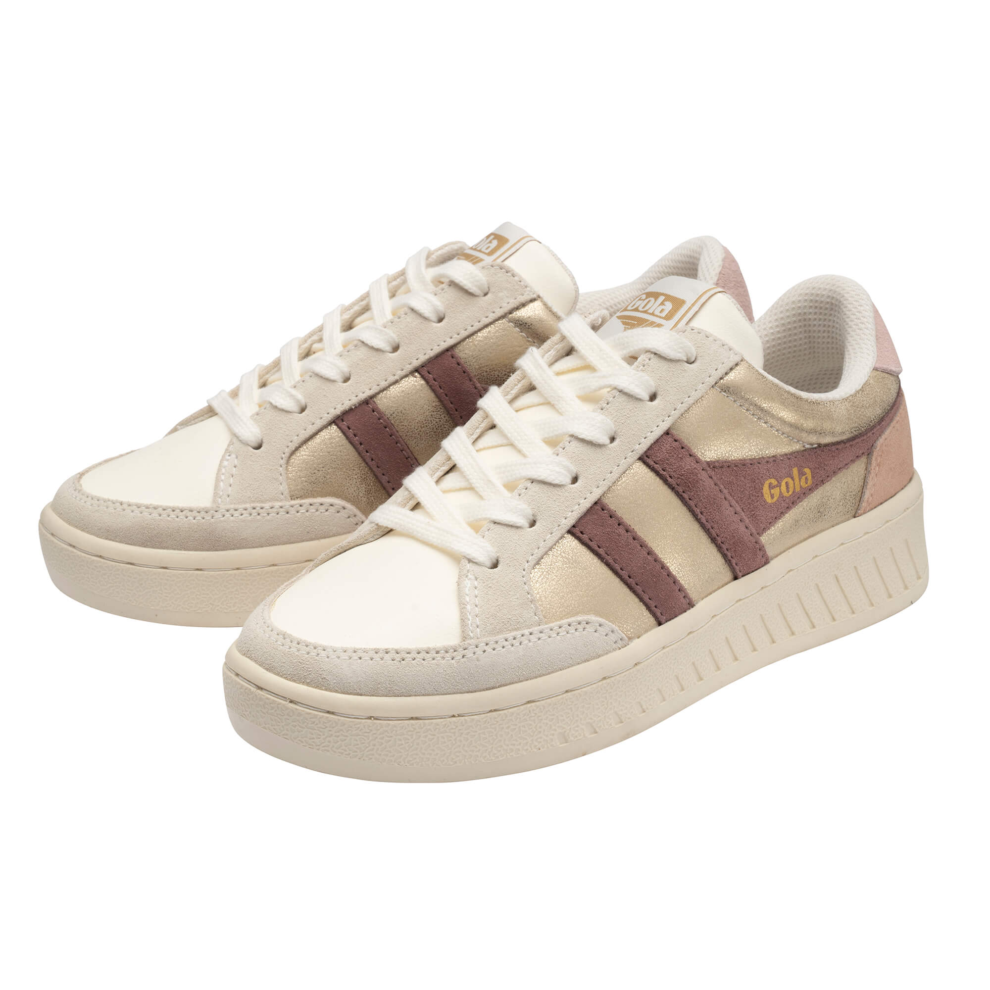 gola-superslam-blaze-sneaker-f-r-damen-gold-creme image 3