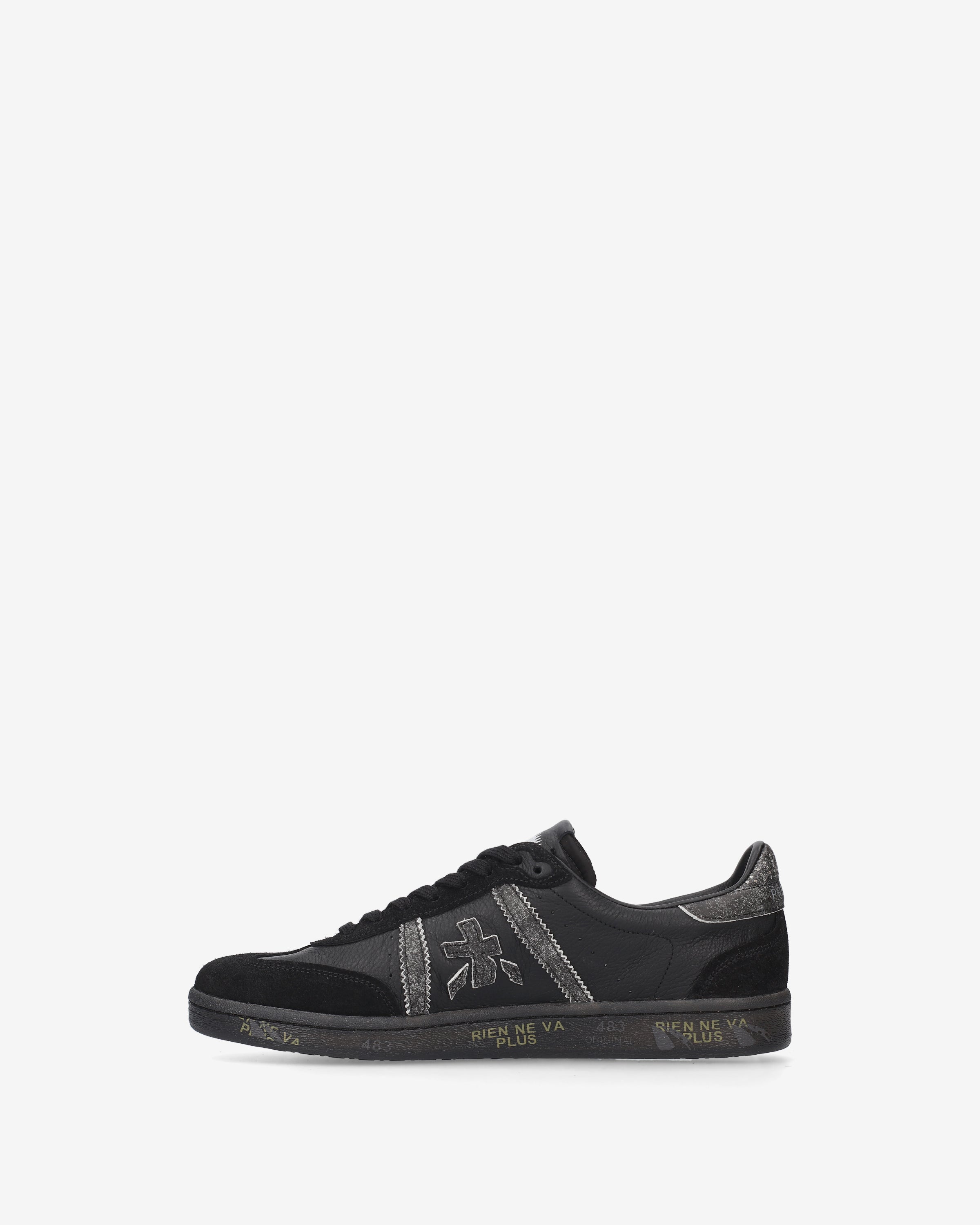 premiata-bonnie-8591-damen-sneaker-schwarz-silber image 3