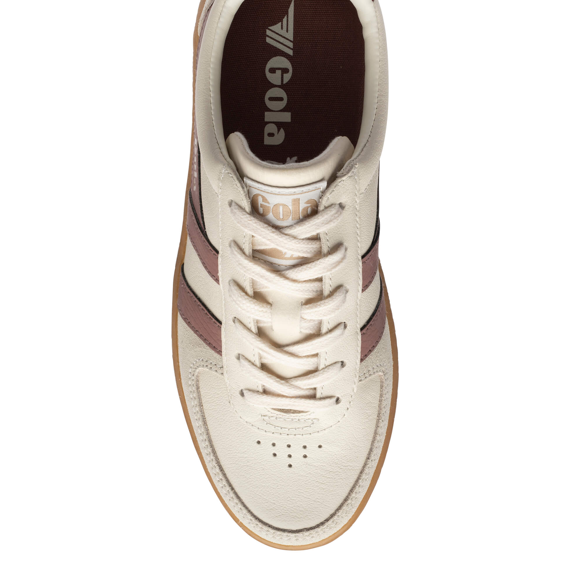 gola-grandslam-elite-damen-sneaker-cremewei-braunrot image 5