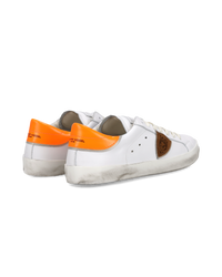 philippe-model-prsx-junior-sneaker-wei-orange-fluo image 2