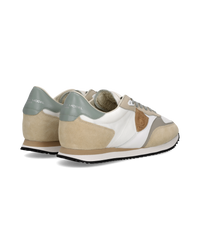 philippe-model-blville-sneaker-herren-wei-salbei-beige image 2