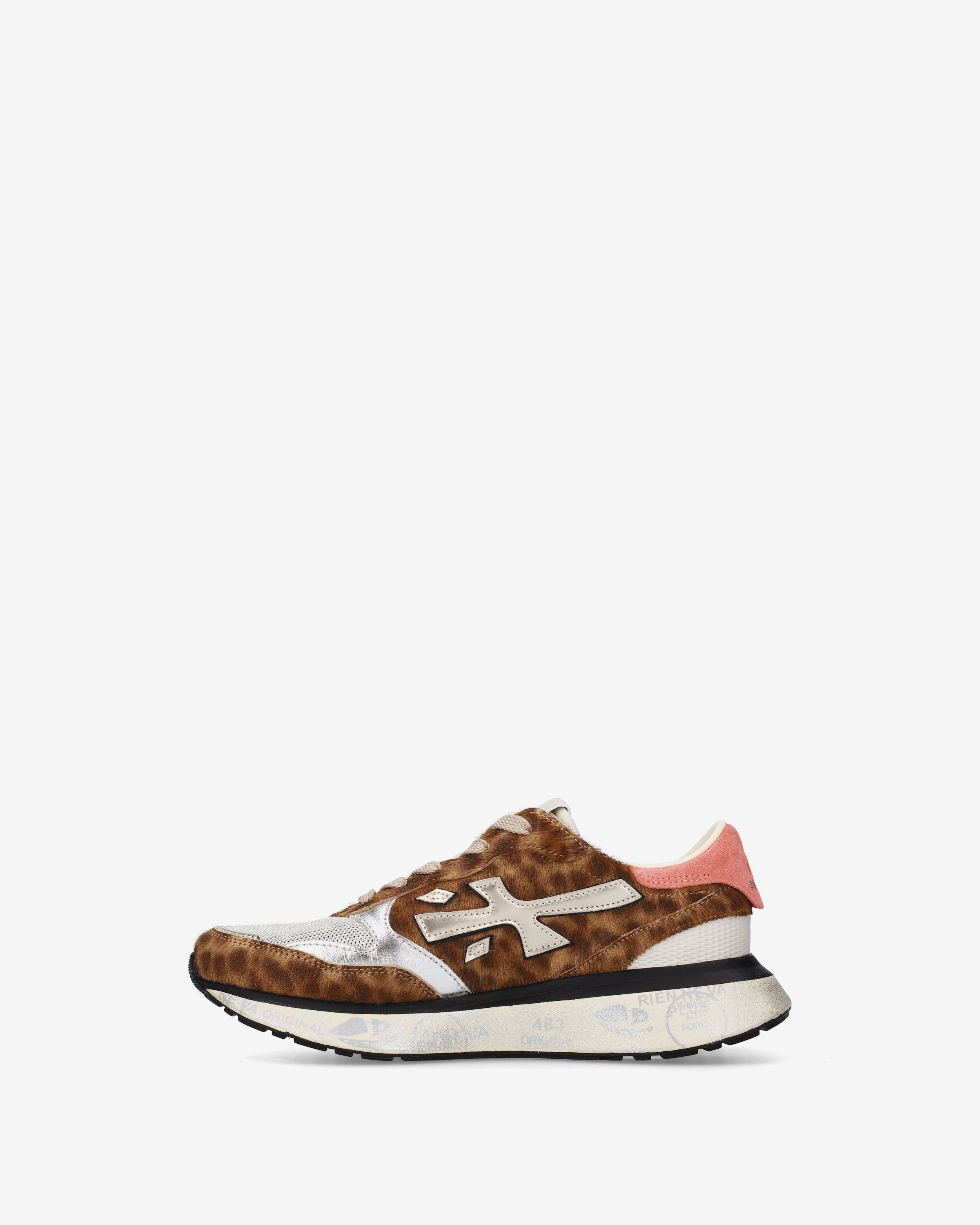 premiata-lauryn-8530-sneaker-damen-cavallino-braun-laminat image 3