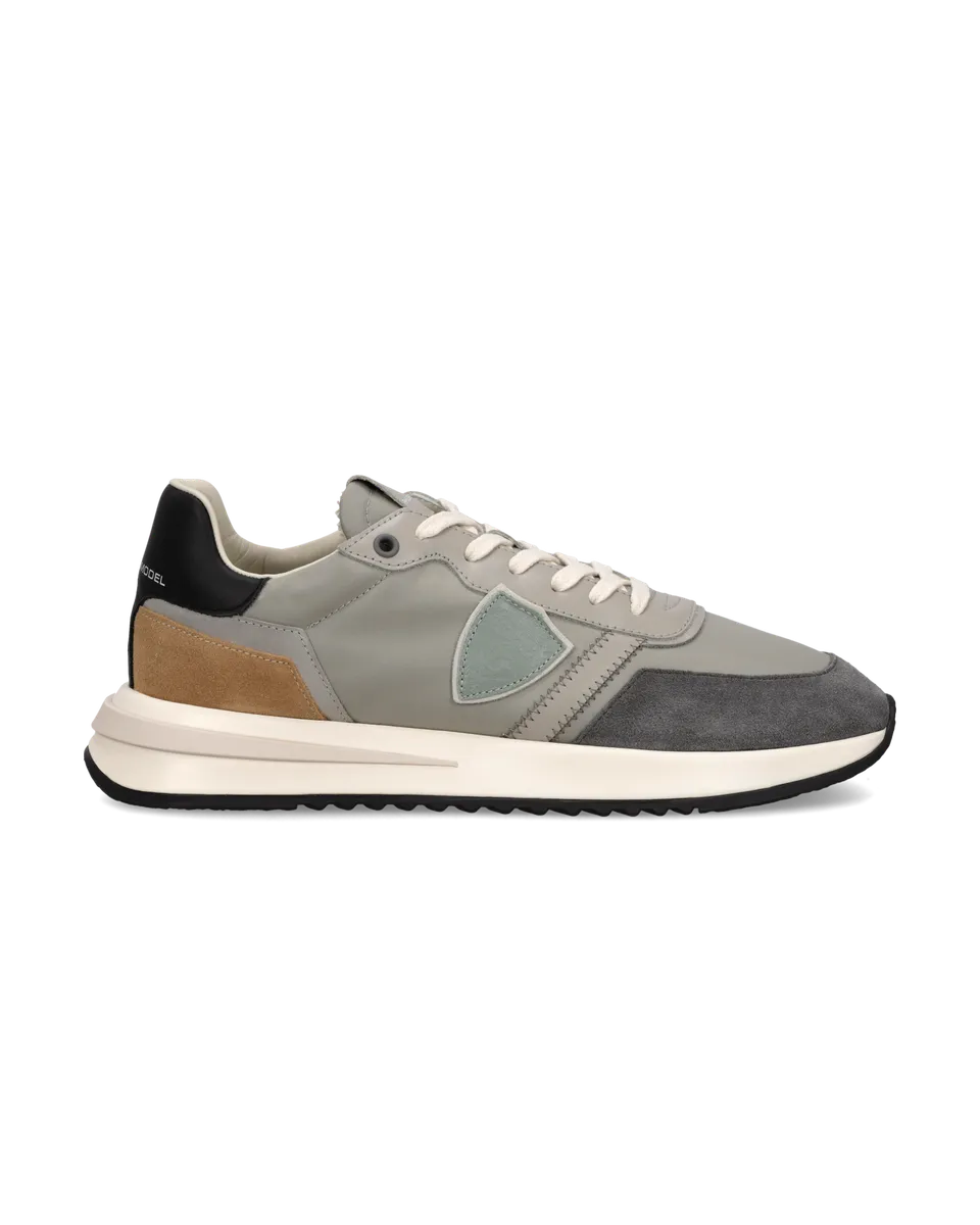 philippe-model-tropez-2-1-sneaker-herren-gris-taupe-noir-cognac image 1