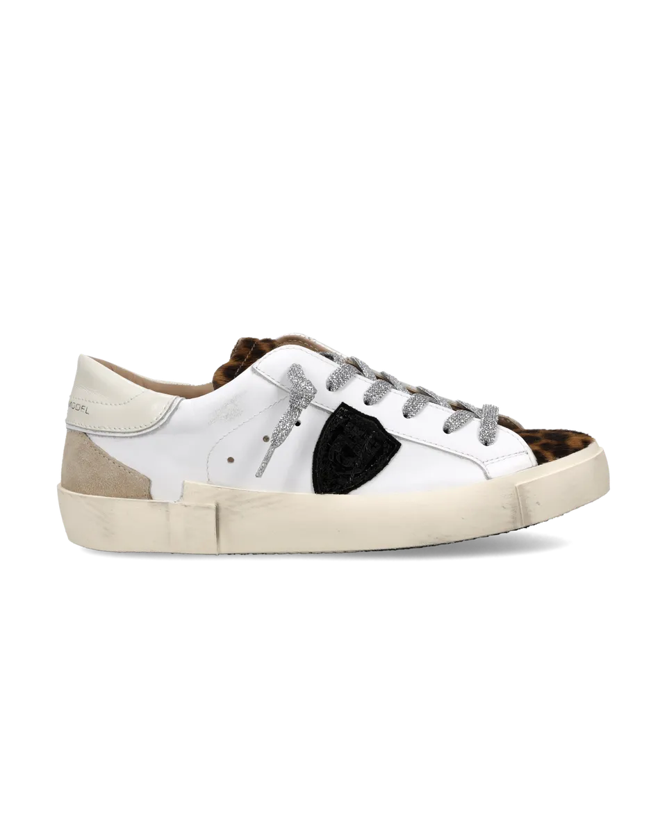 philippe-model-prsx-sneaker-damen-wei-braun image 1
