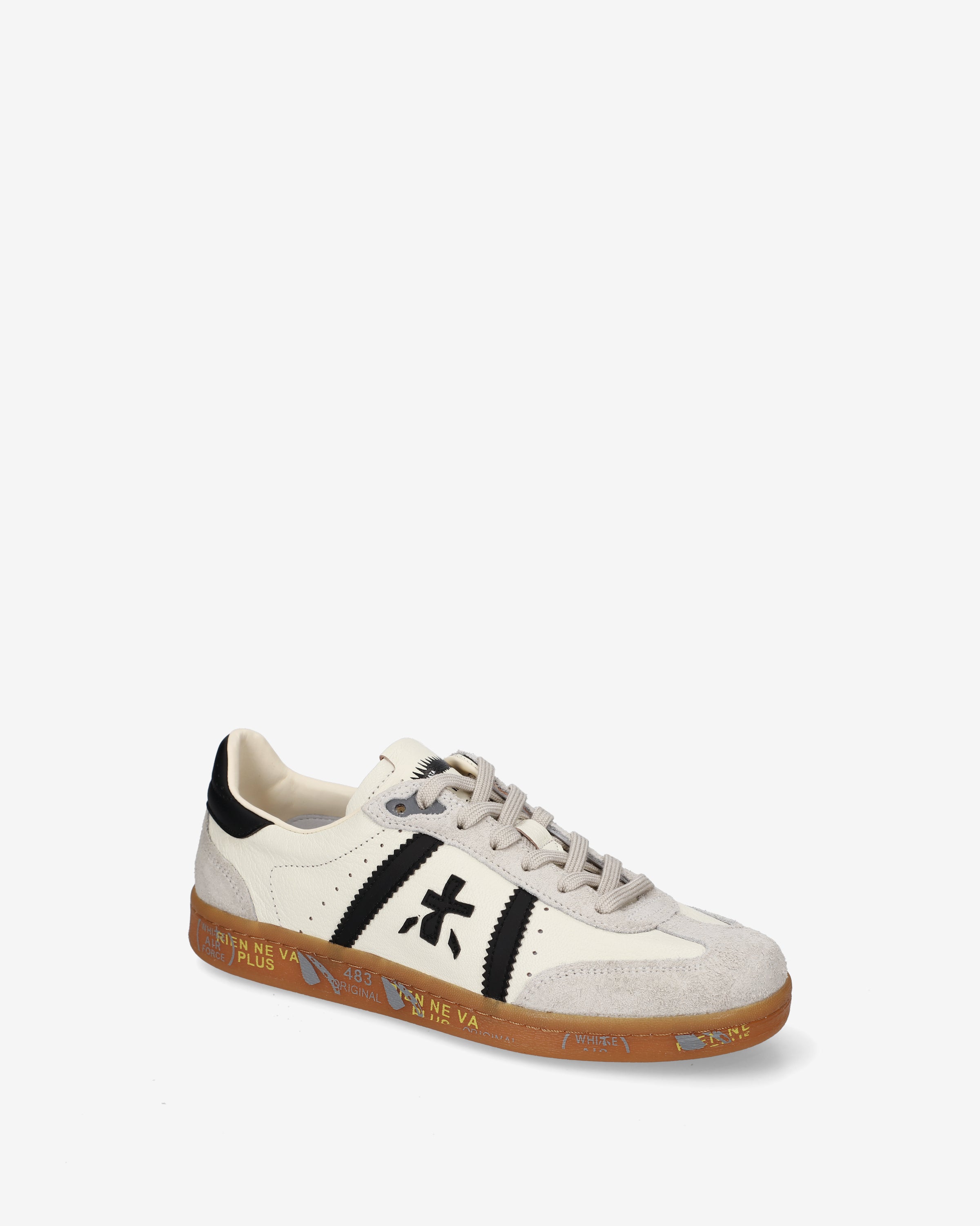 premiata-bonnie-8123-sneaker-herren-white-leder-suede image 4