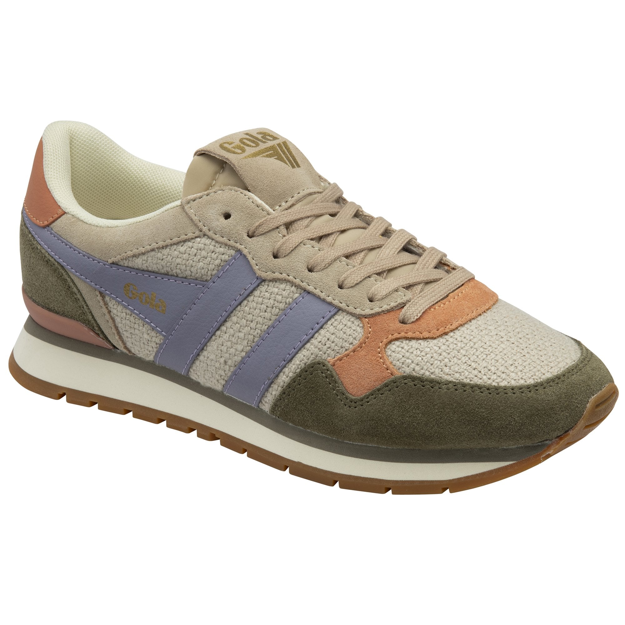 gola-colorado-damen-sneaker-beige-khaki-lavendel image 2