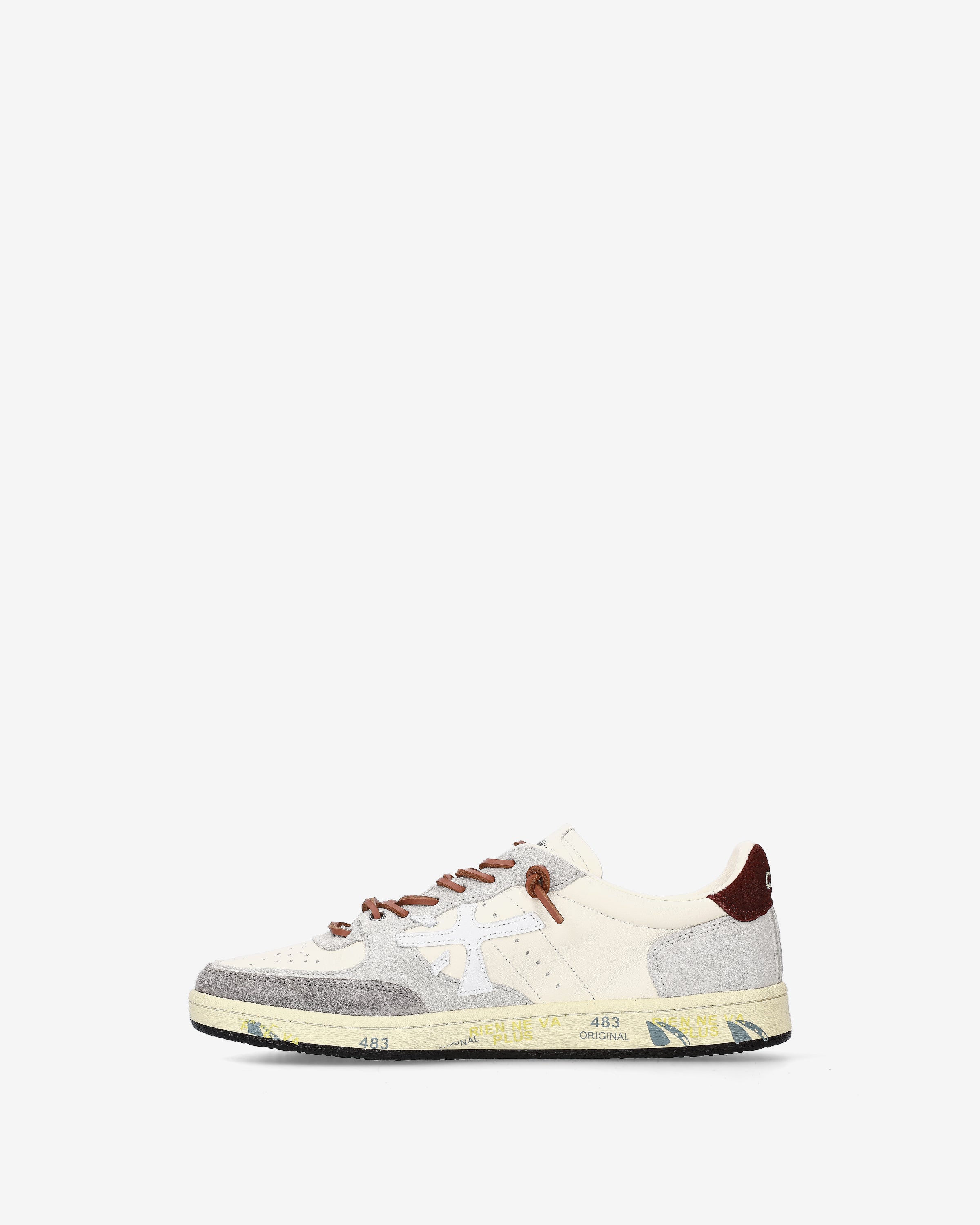 premiata-bskt-clay-7616-sneaker-herren-white image 3