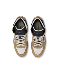 philippe-model-pgal-high-damen-high-top-sneaker-wei-schwarz-beige image 5