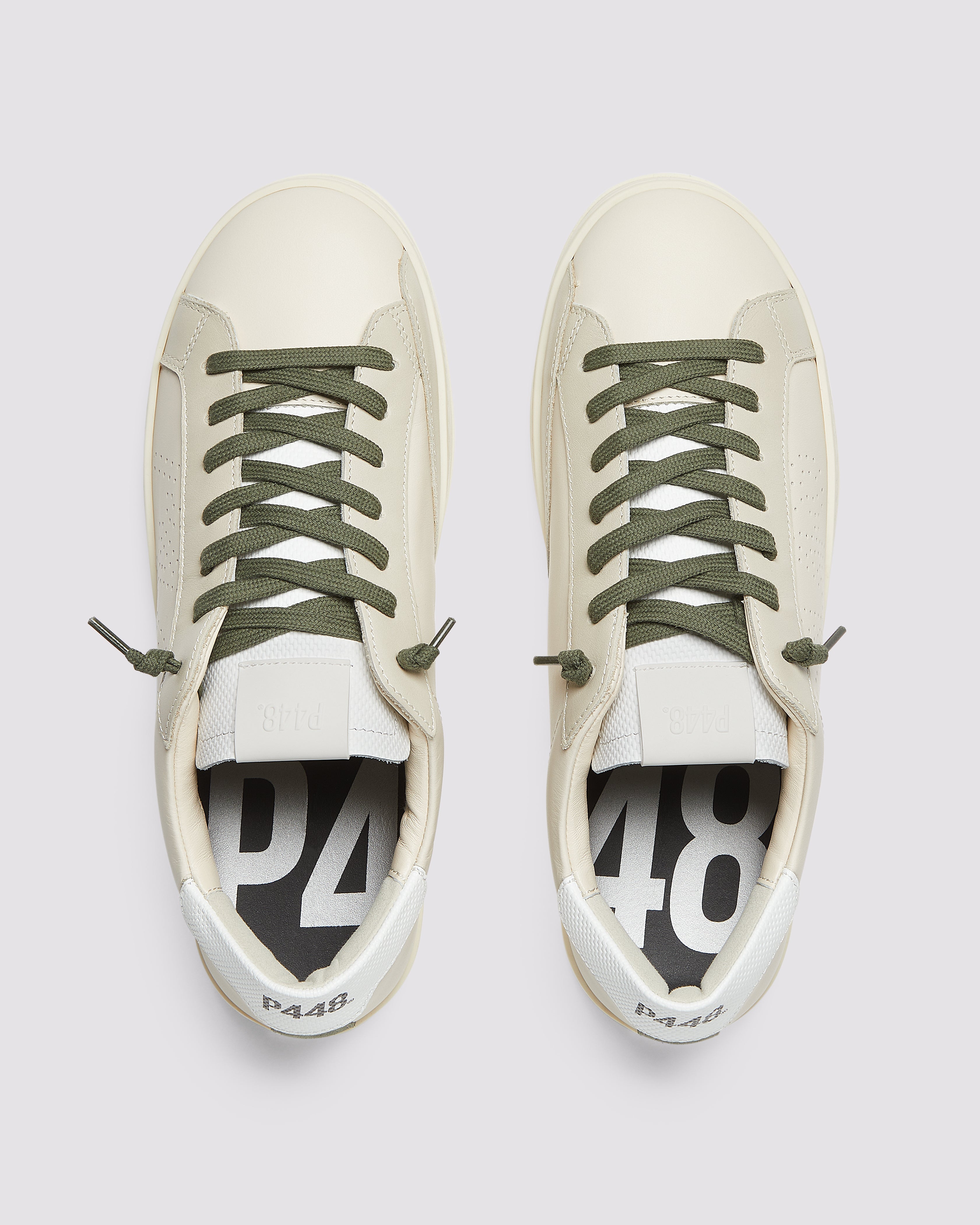 p448-john-cream-army-herren-low-top-sneaker image 2