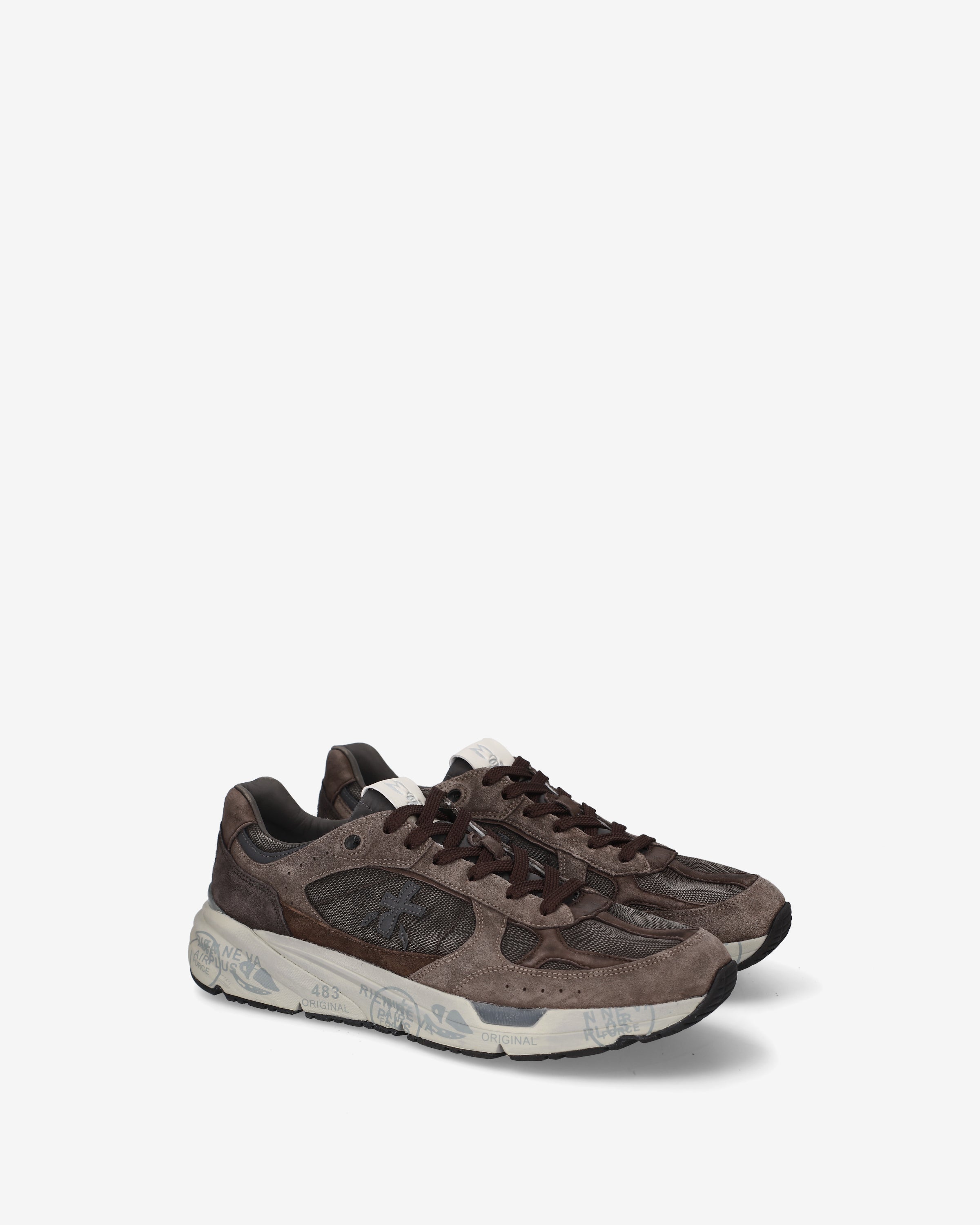 premiata-mase25-8421-sneaker-herren-braun image 2