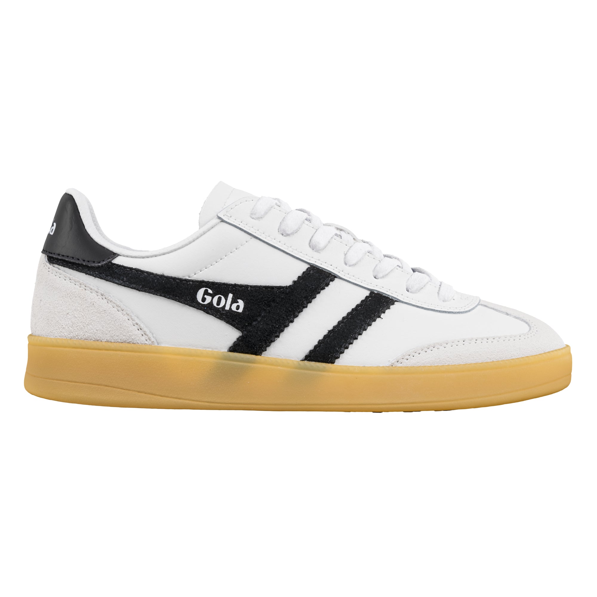gola-viper-leder-damen-sneaker-heritage-t-toe-wei-schwarz image 1