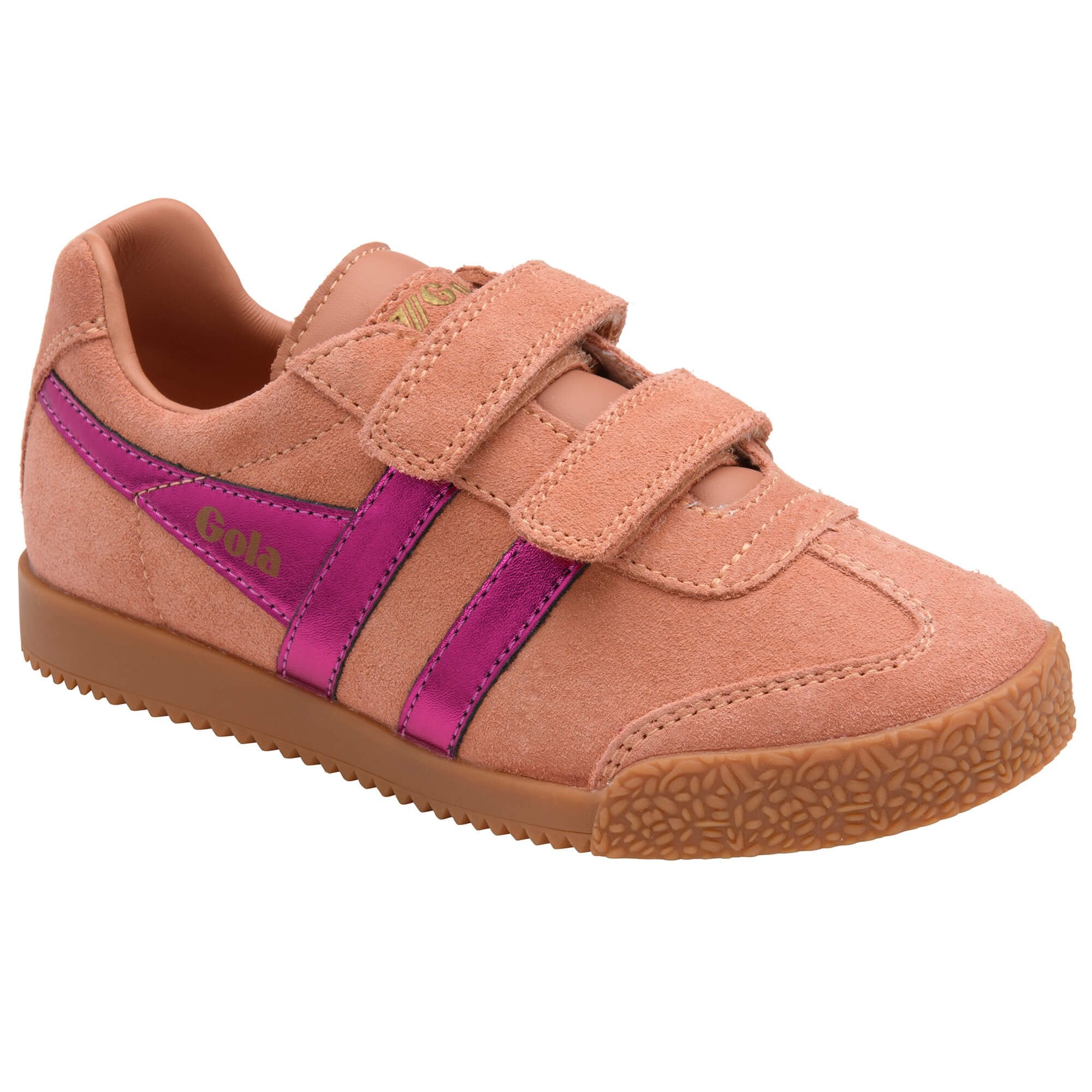 gola-harrier-glitzer-strap-kinder-sneaker-terrakotta image 2