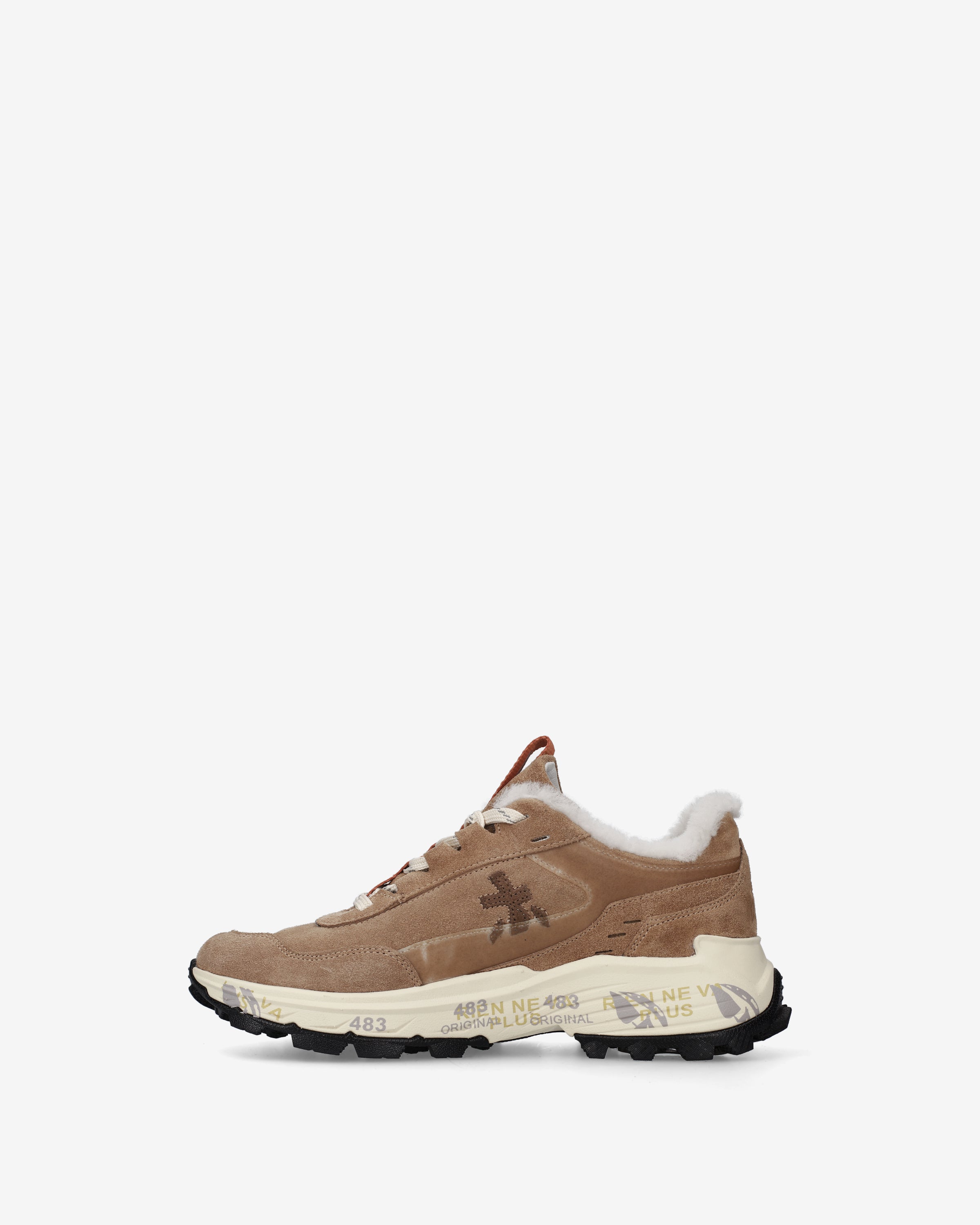 premiata-devind-506m-damen-sneaker-beige-shearling-vibram image 3
