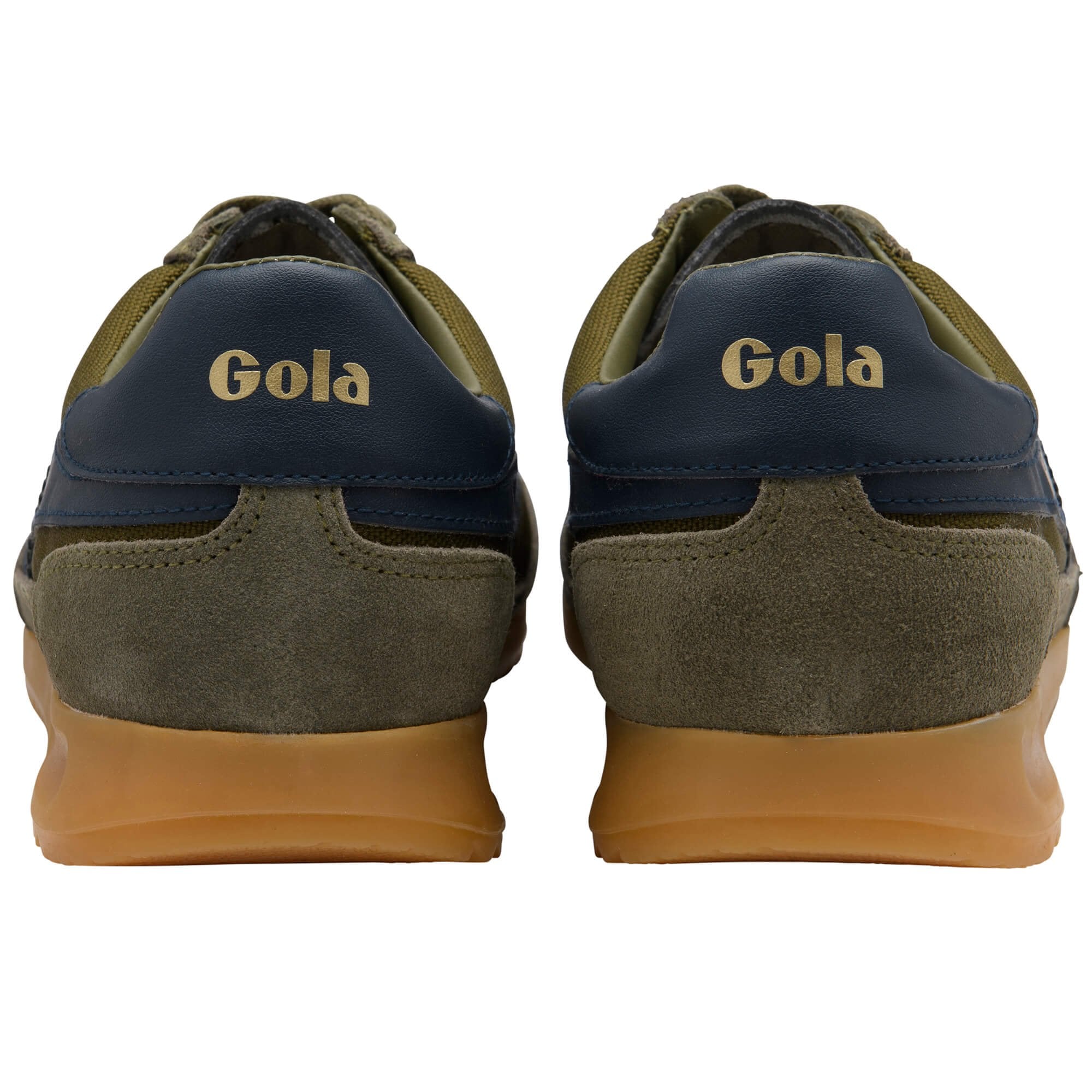 gola-tornado-herren-terrace-sneaker-khaki-nylon-wildleder-marineblau image 4