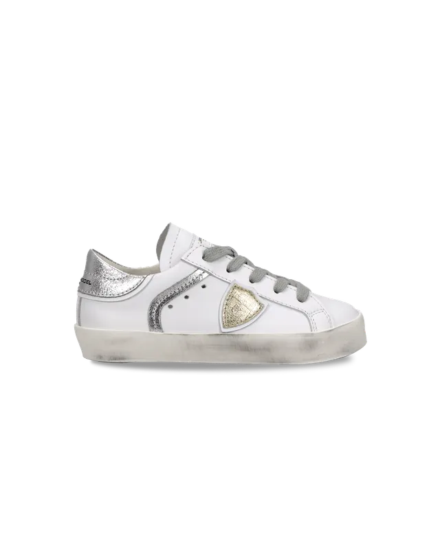 philippe-model-prsx-baby-sneaker-wei-silber image 1