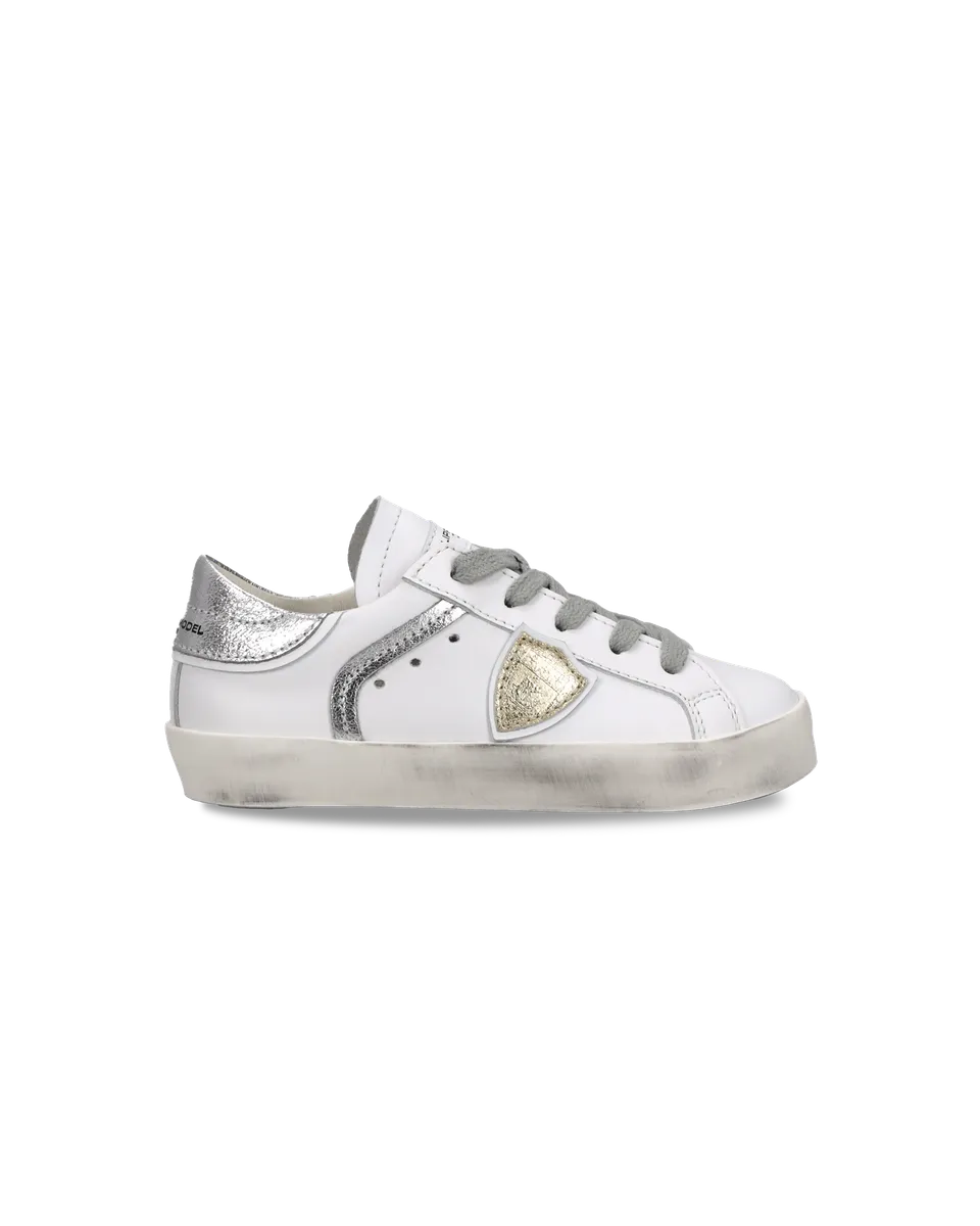 philippe-model-prsx-baby-sneaker-wei-silber image 1