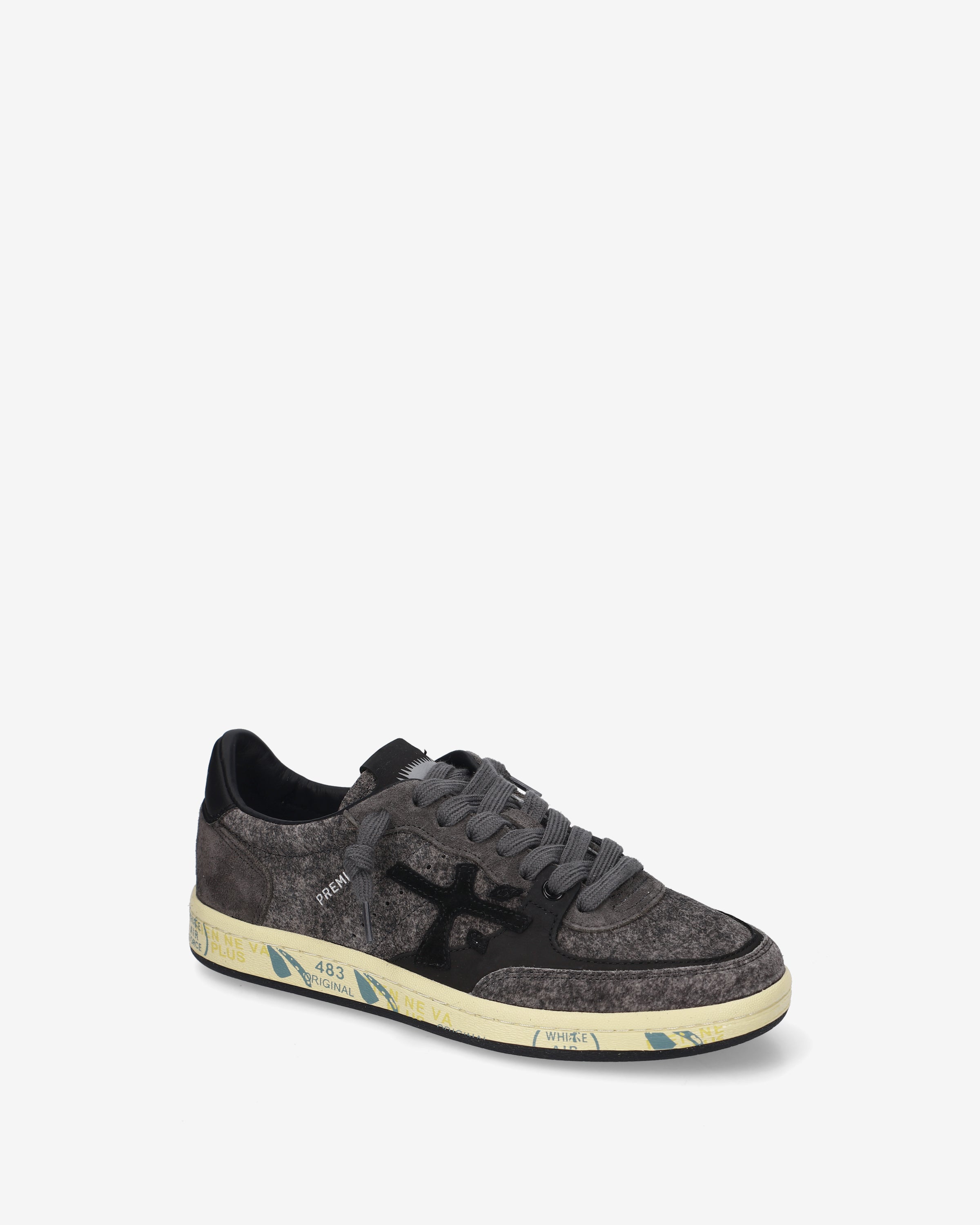 premiata-bskt-clayd-8713-sneaker-grey-suede image 4