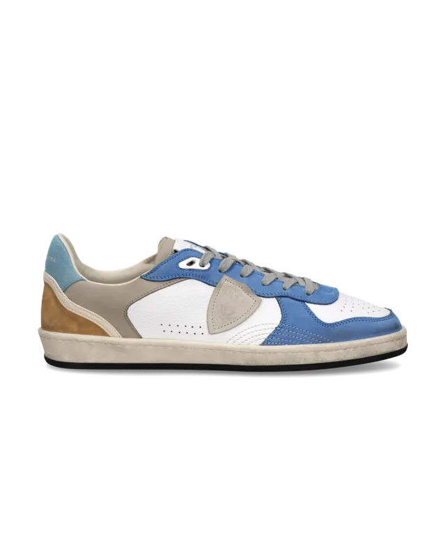 philippe-model-pgal-sneaker-herren-wei-blau image 1