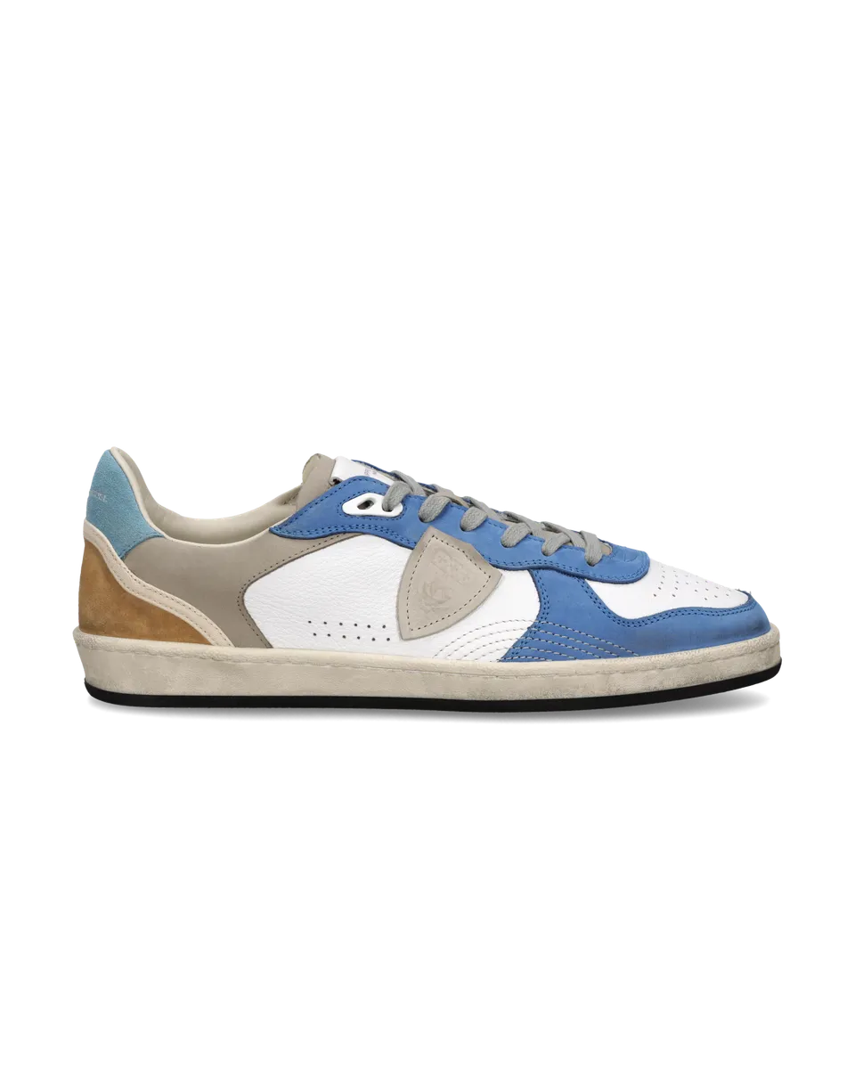 philippe-model-pgal-sneaker-herren-wei-blau image 1