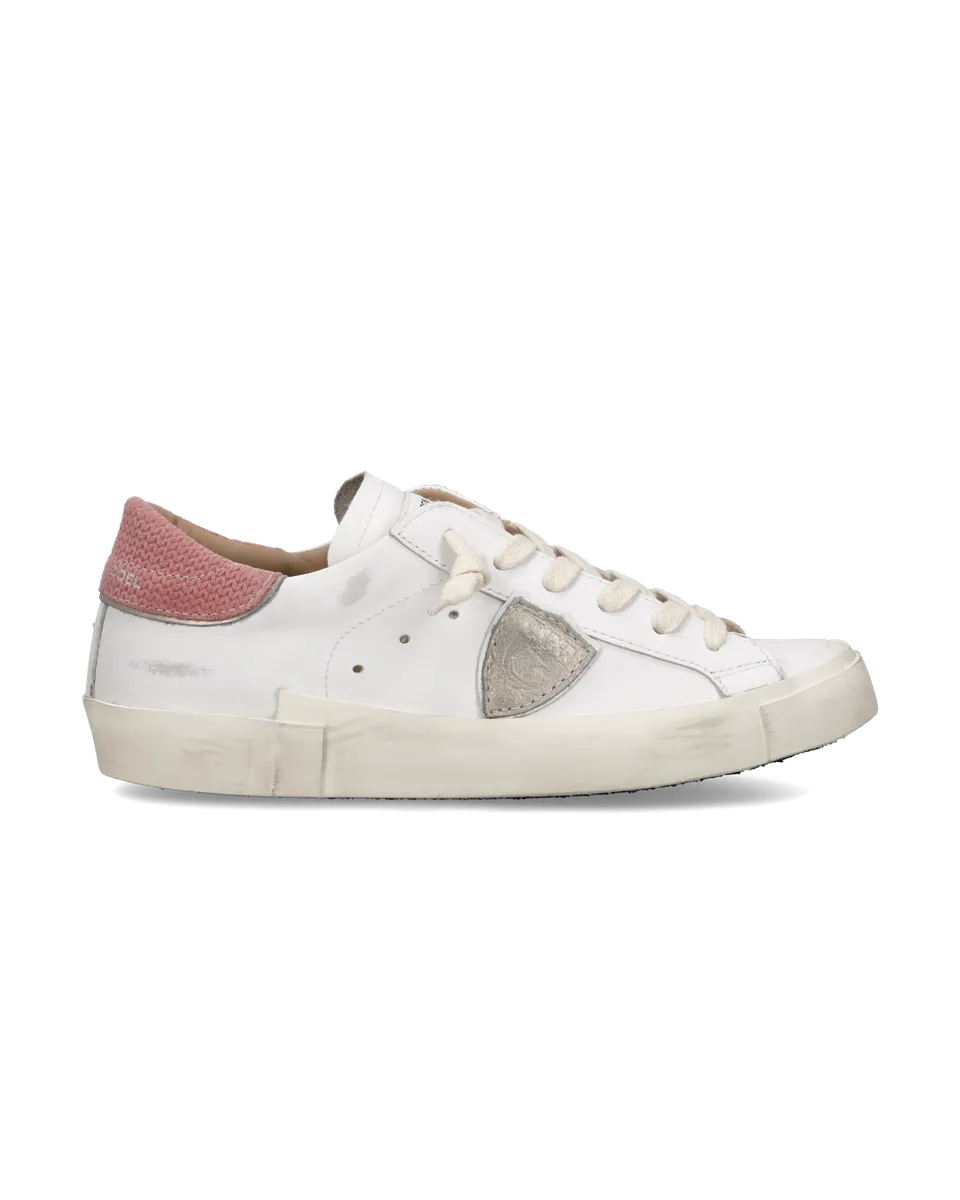 philippe-model-prsx-damen-sneaker-wei-altrosa image 1