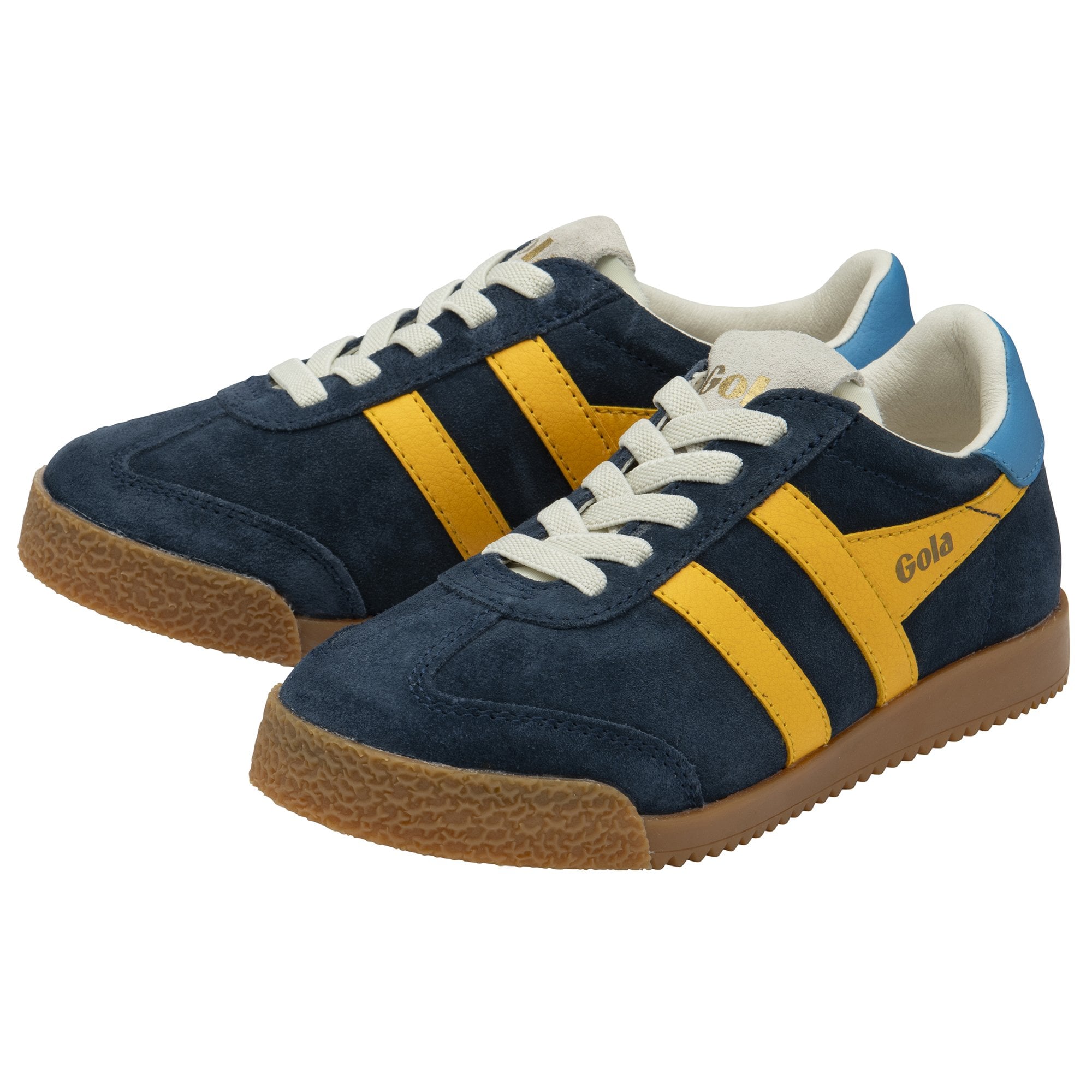 gola-elan-kinder-sneaker-aus-wildleder-in-dunkelrot image 3