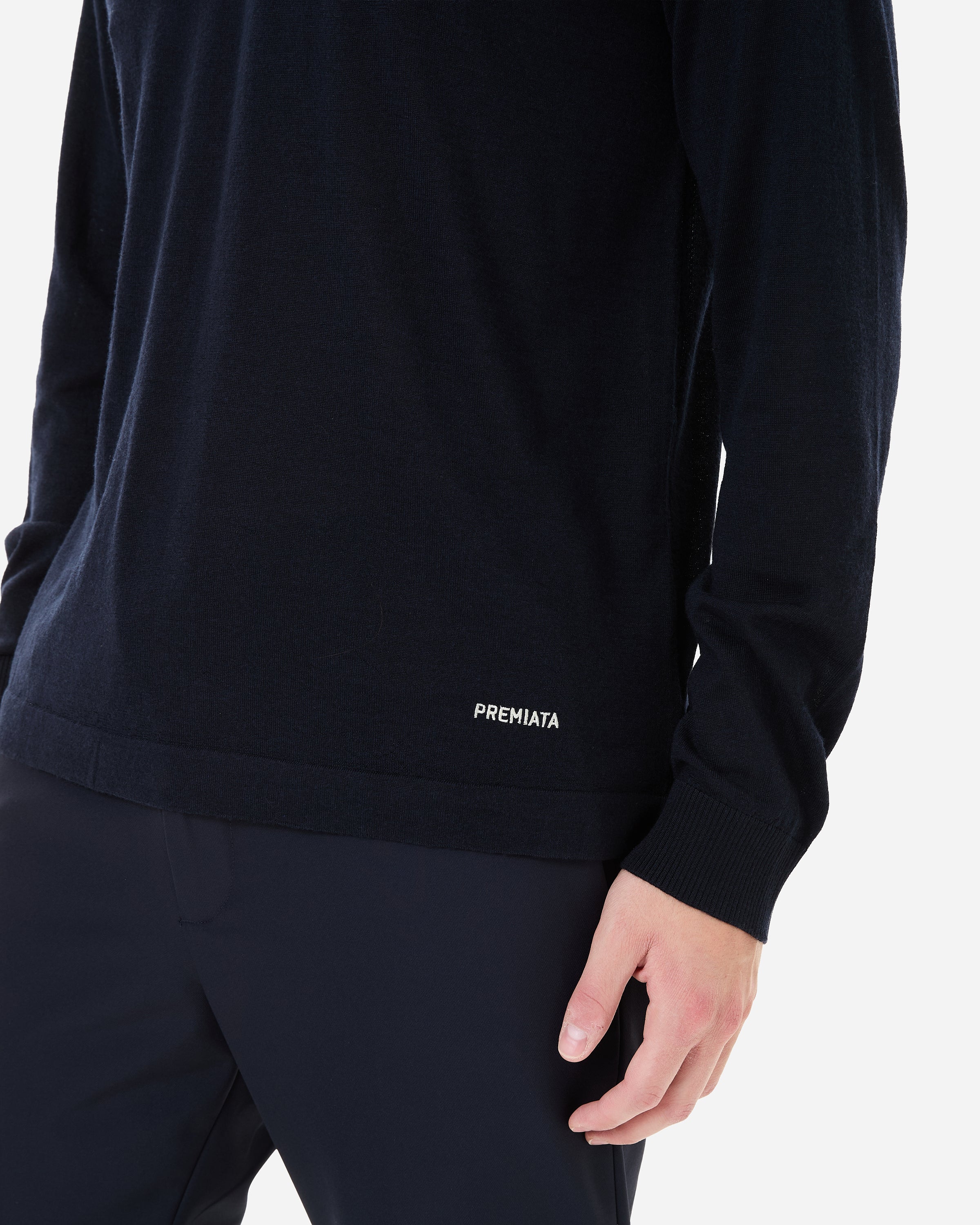 premiata-polo-knit-dark-blue-herren-strickpolo-langarm image 4