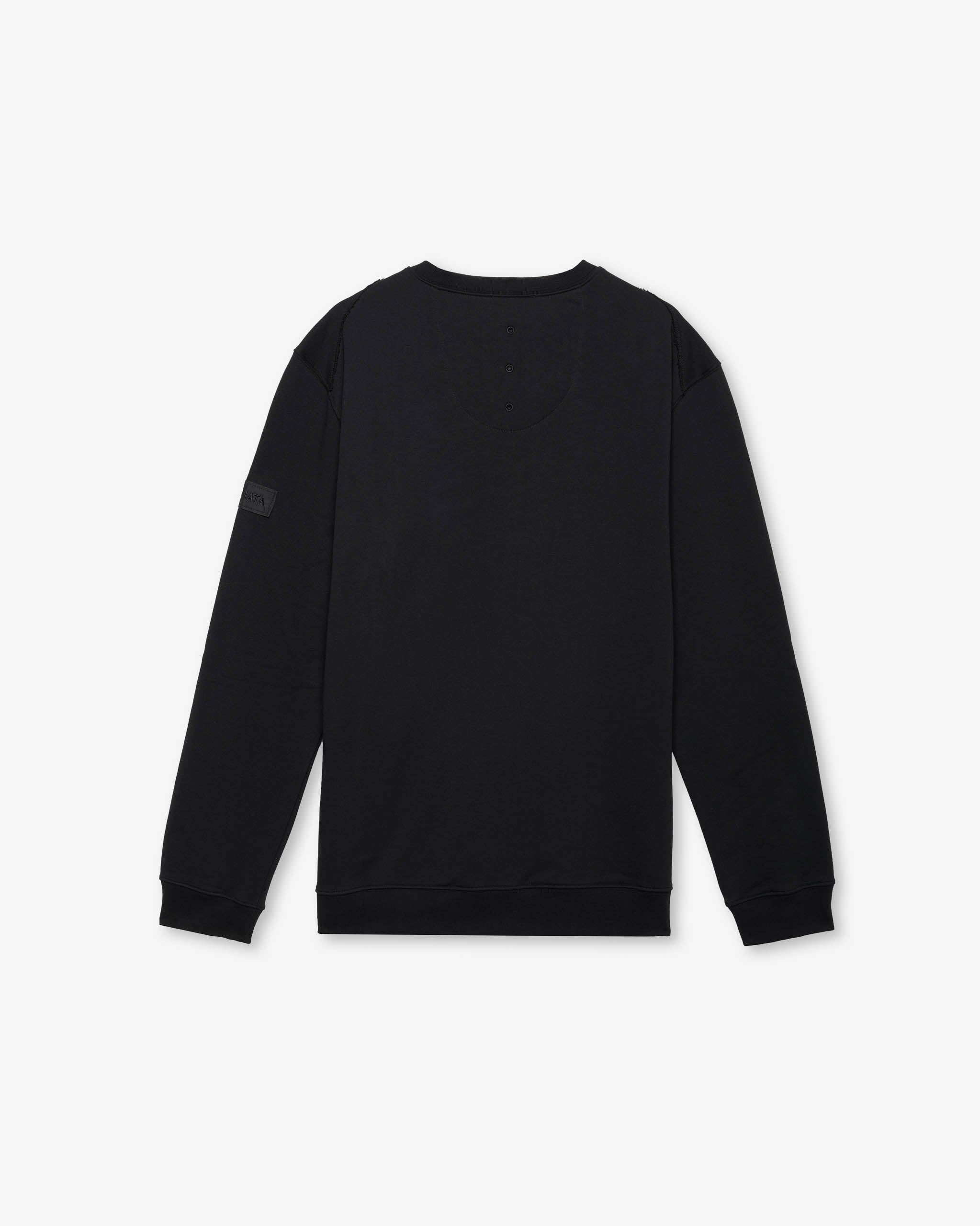 premiata-essential-sweatshirt-black-oversize image 2